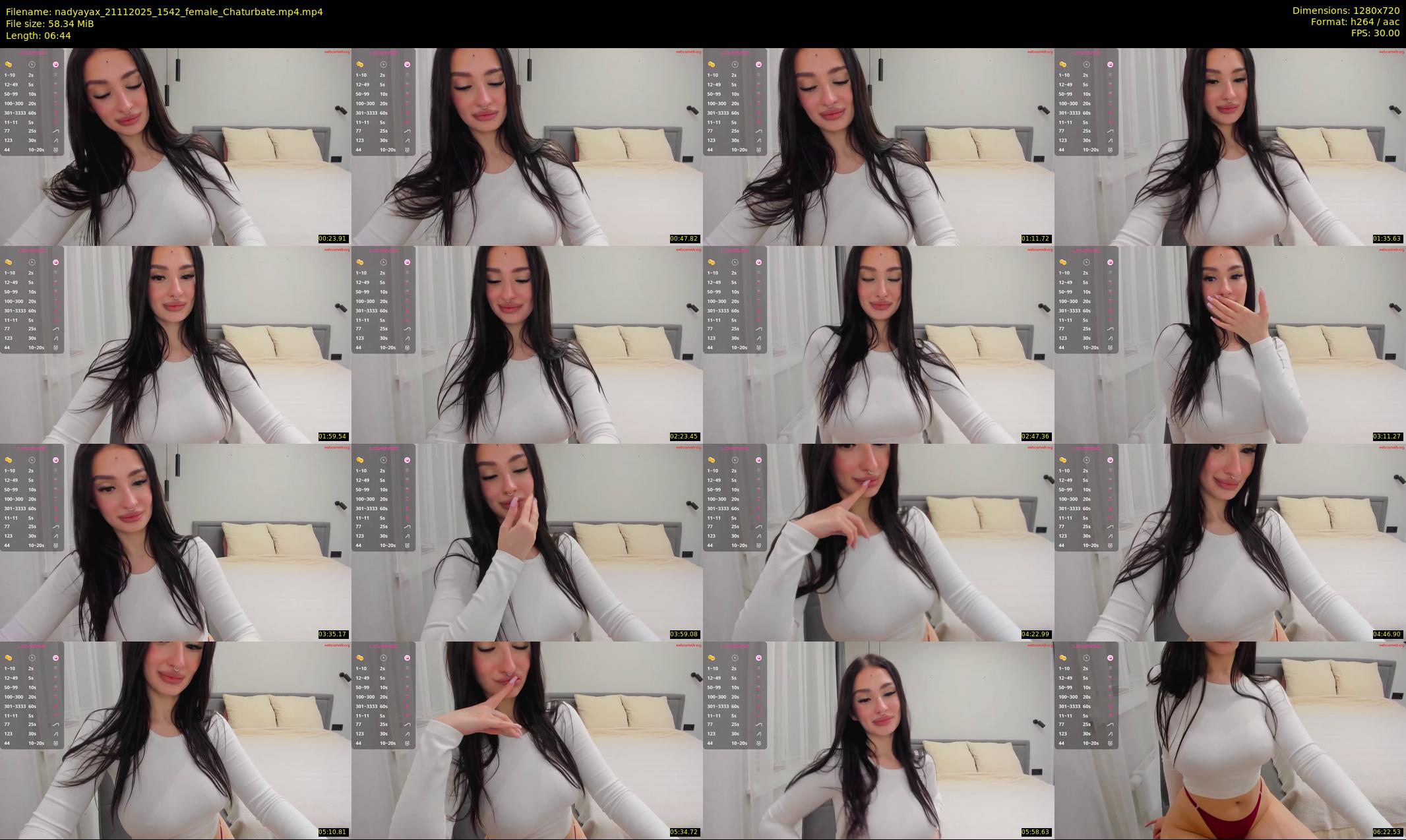 nadyayax — 7 minute Chaturbate female cam show recording, 720p, Nov 21, 2025