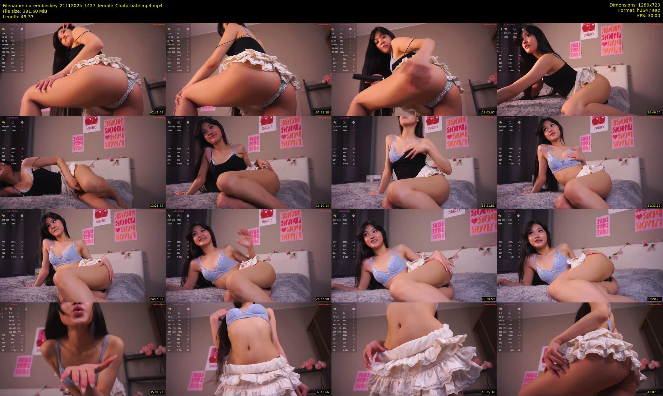 noreenbeckey — 46 minute Chaturbate female cam show recording, 720p, Nov 21, 2025