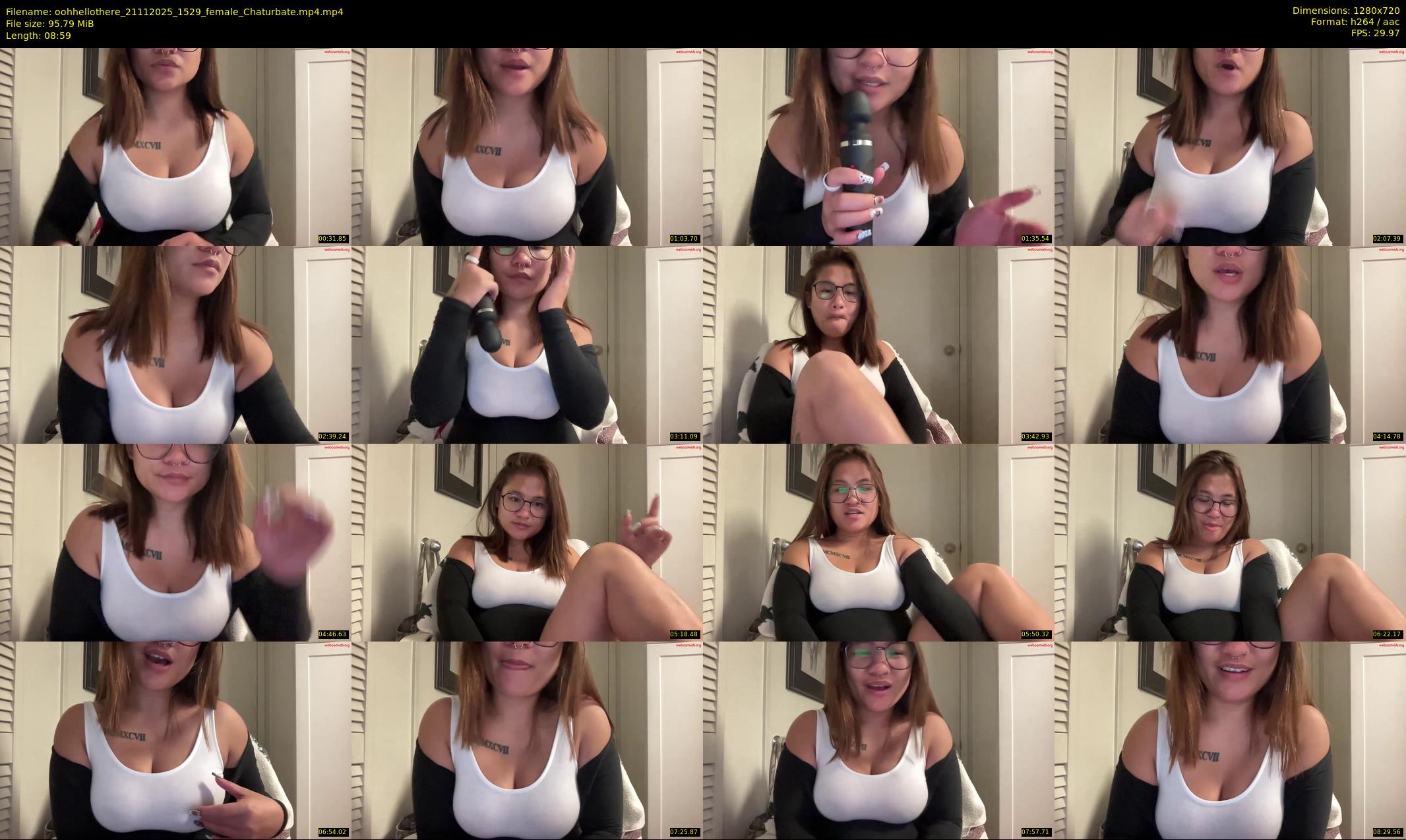 oohhellothere — 9 minute Chaturbate female cam show recording, 720p, Nov 21, 2025