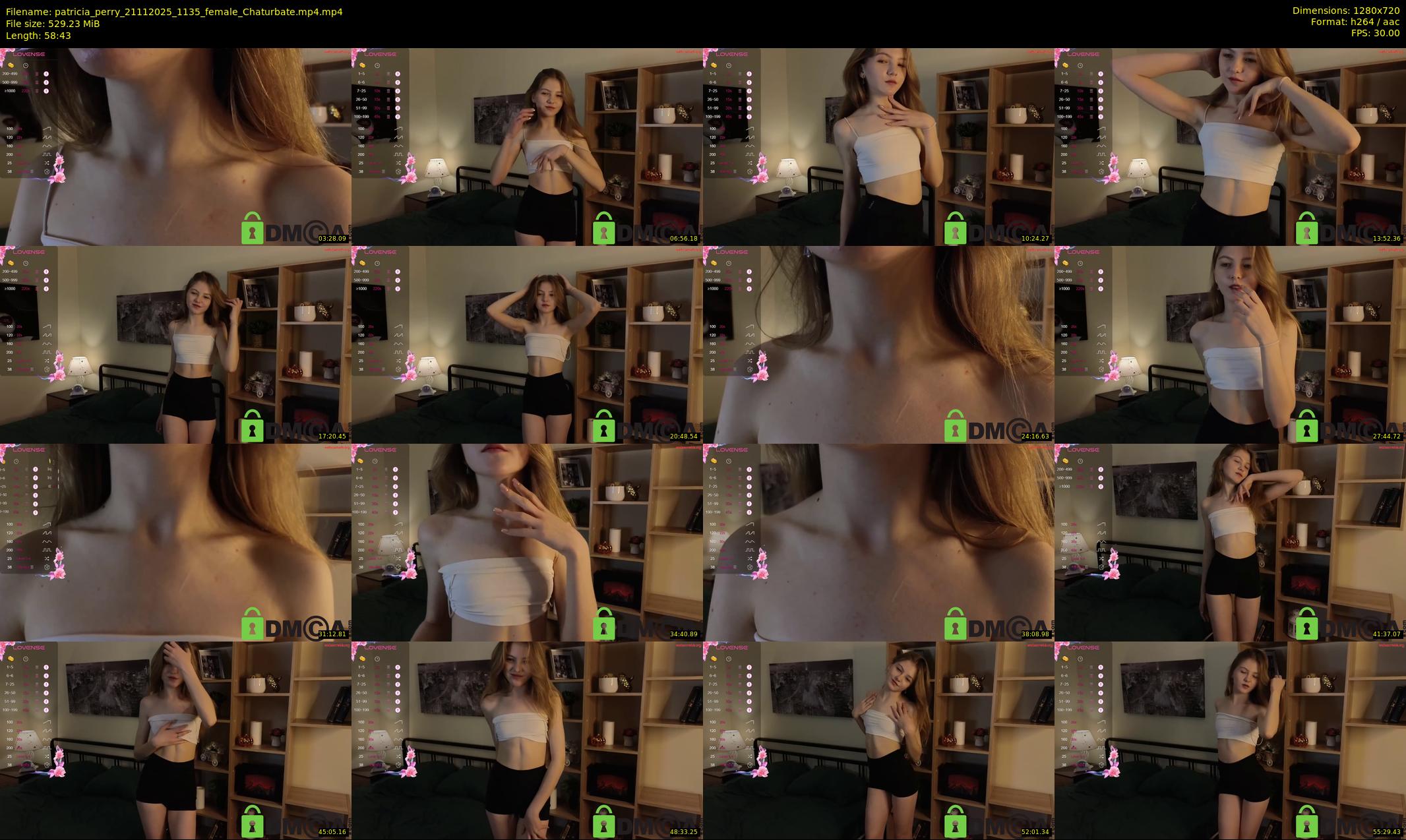 patricia_perry — 59 minute Chaturbate female cam show recording, 720p, Nov 21, 2025