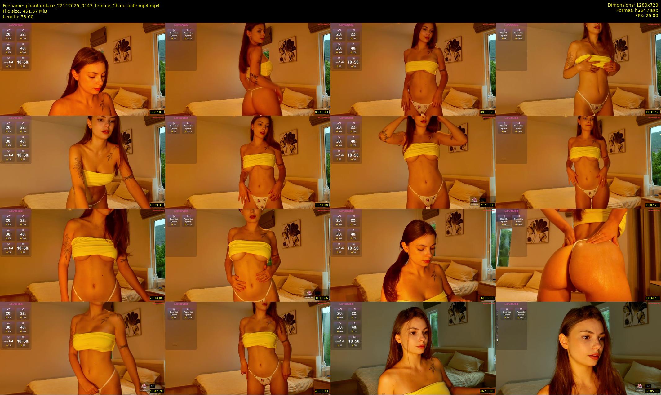 phantomlace — 53 minute Chaturbate female cam show recording, 720p, Nov 22, 2025
