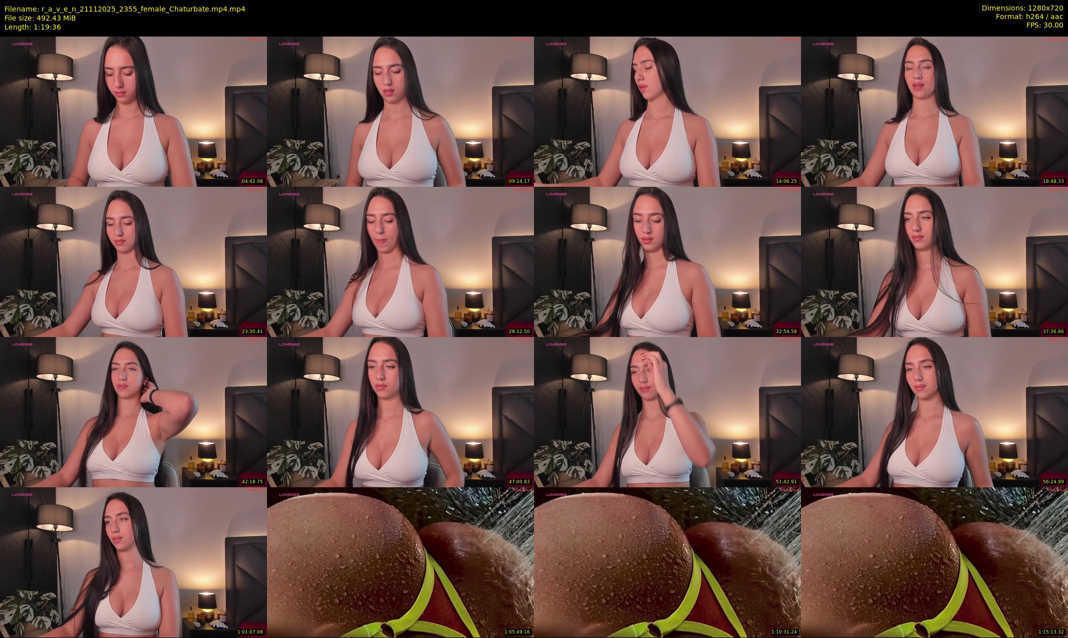 r_a_v_e_n — 80 minute Chaturbate female cam show recording, 720p, Nov 21, 2025