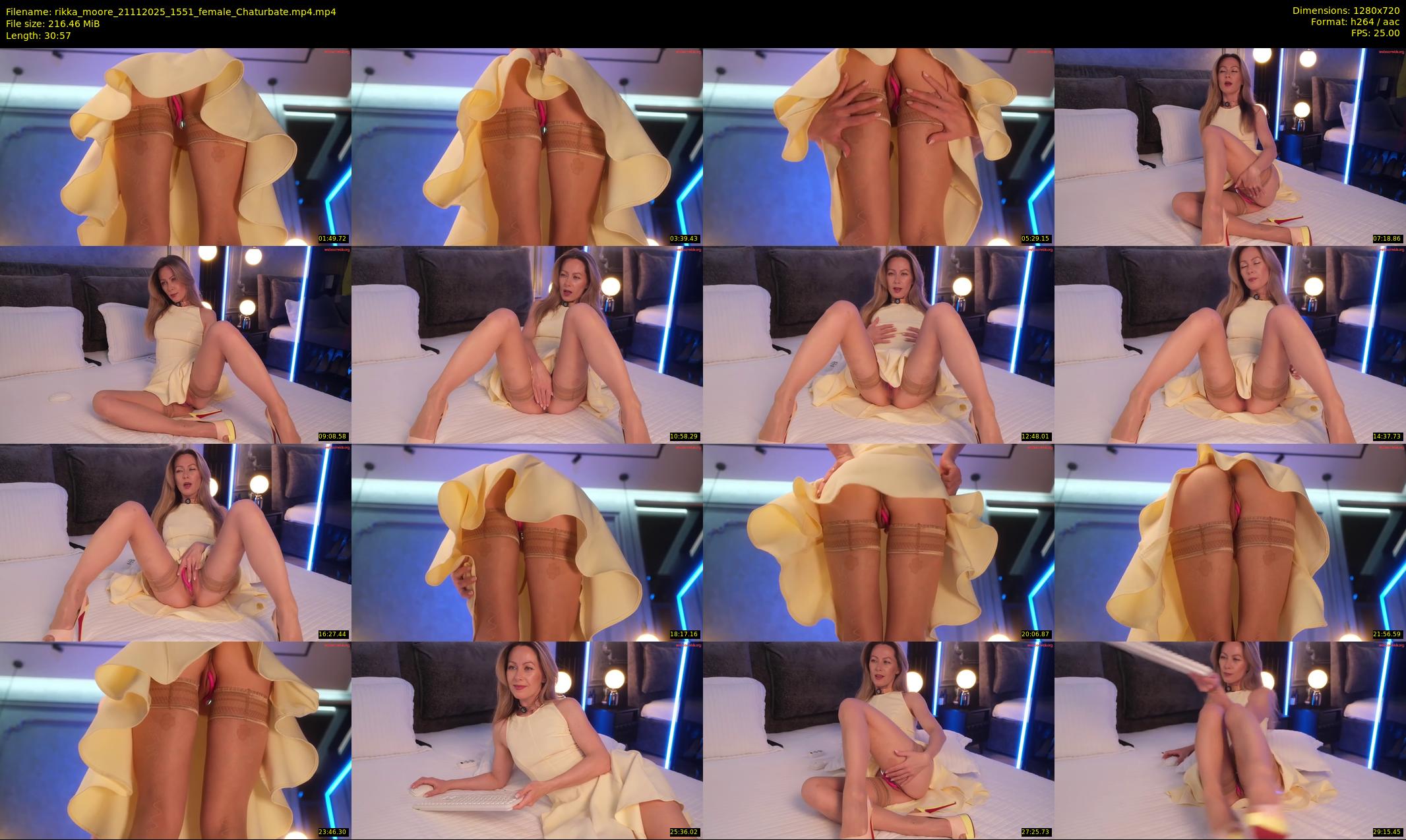 rikka_moore — 31 minute Chaturbate female cam show recording, 720p, Nov 21, 2025