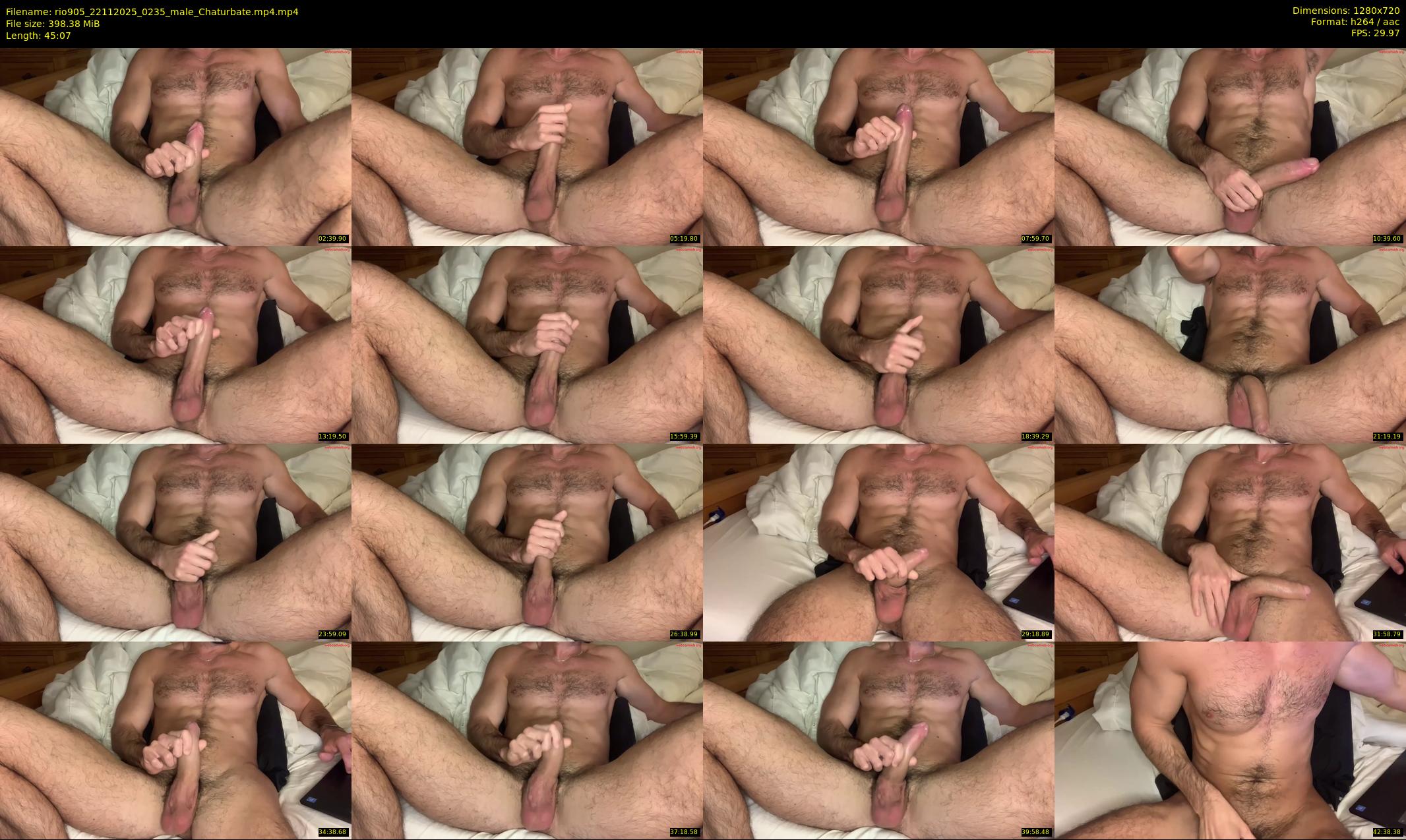 rio905 — 46 minute Chaturbate male cam show recording, 720p, Nov 22, 2025