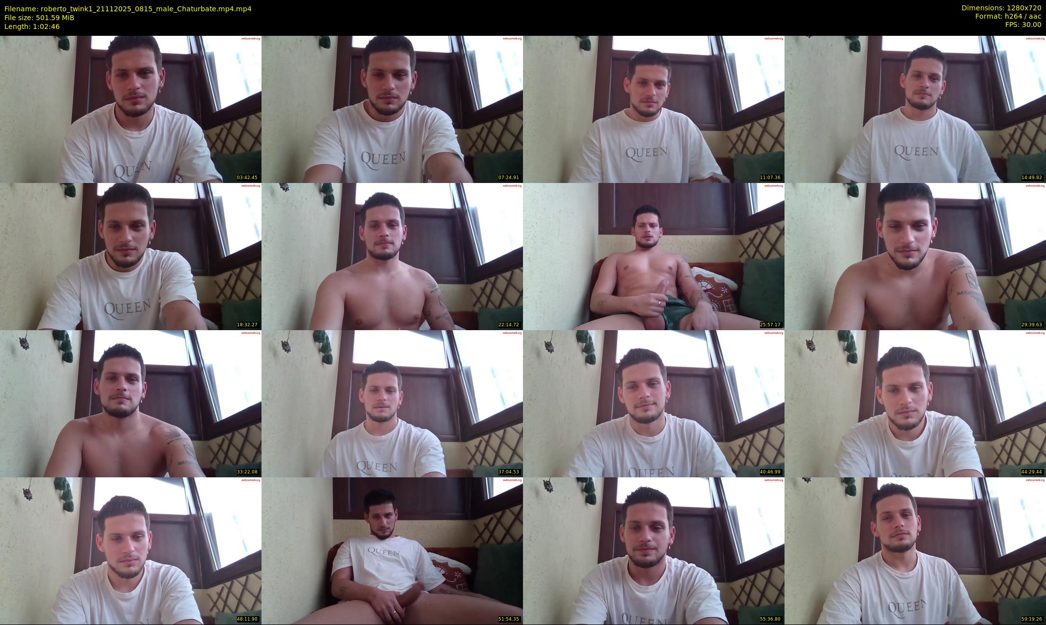 roberto_twink1 — 63 minute Chaturbate male cam show recording, 720p, Nov 21, 2025