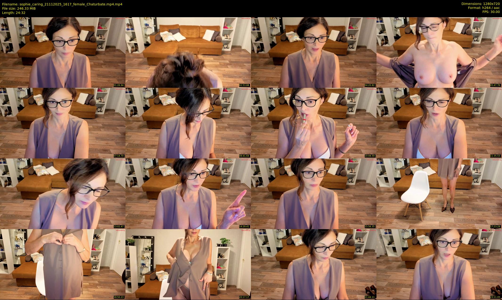 sophie_caring — 25 minute Chaturbate female cam show recording, 720p, Nov 21, 2025