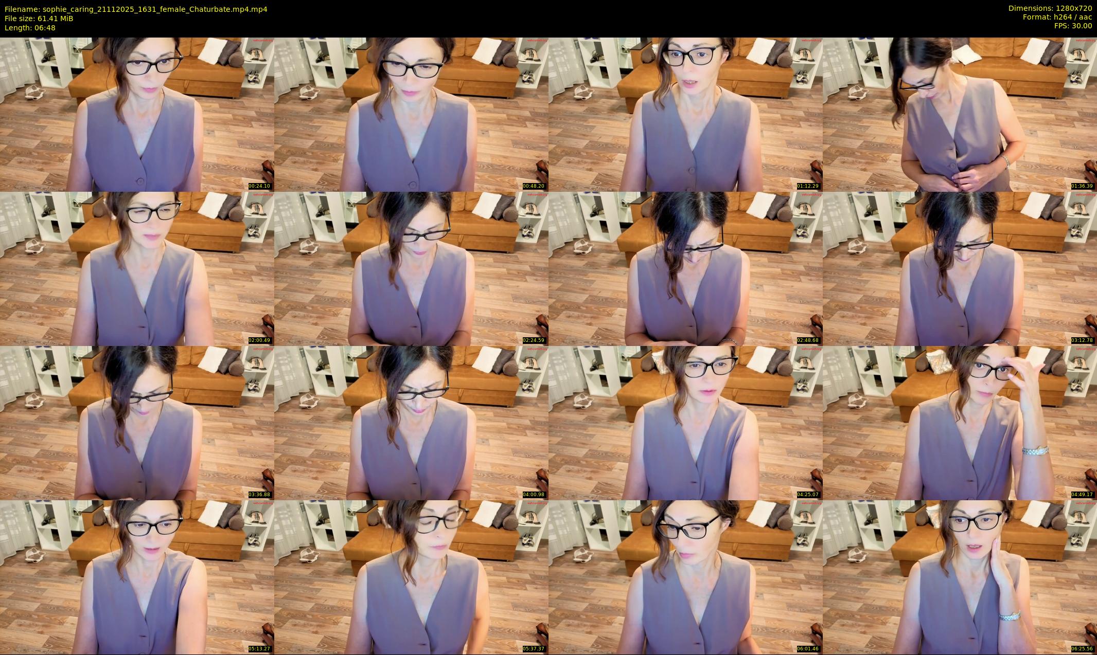 sophie_caring — 7 minute Chaturbate female cam show recording, 720p, Nov 21, 2025