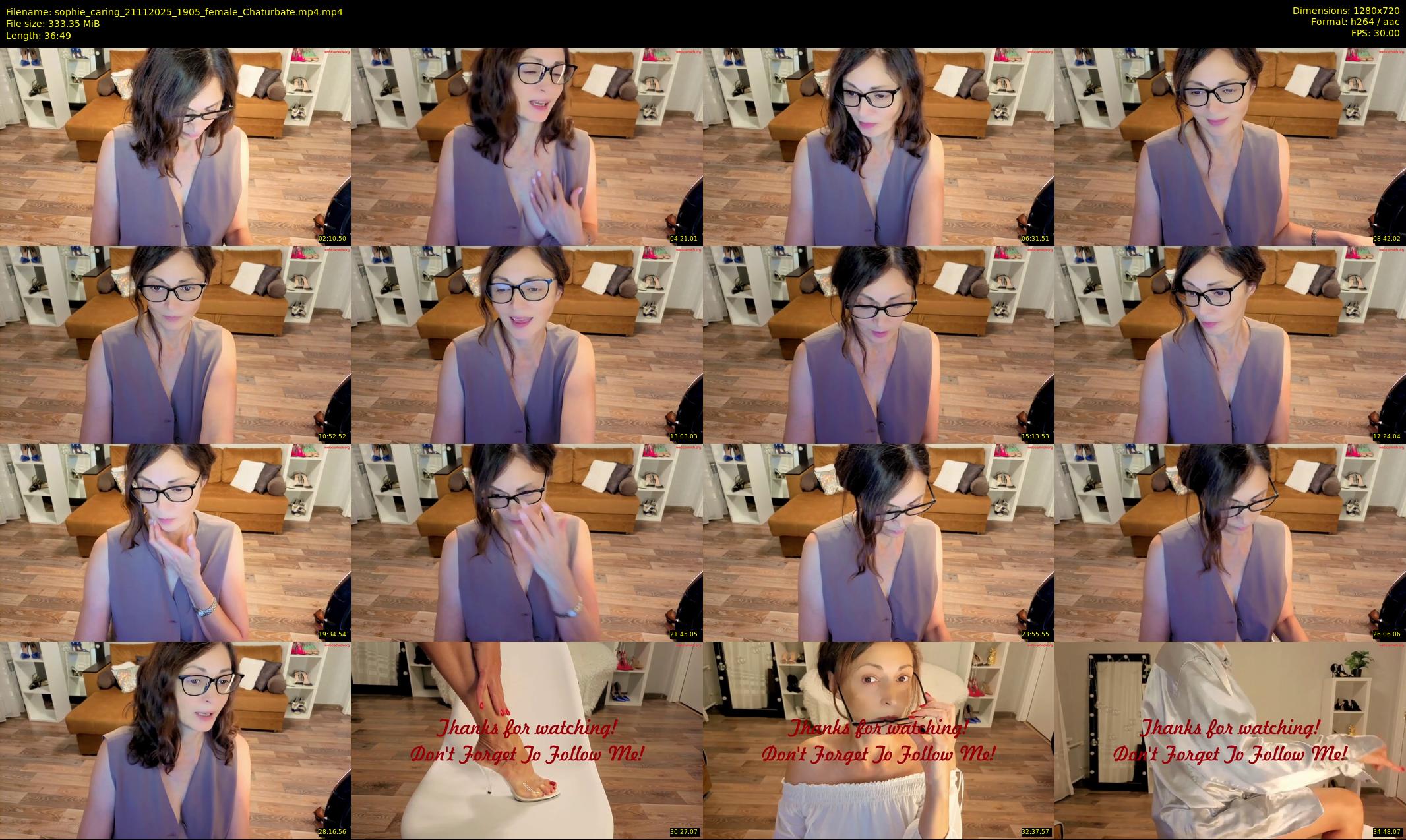 sophie_caring — 37 minute Chaturbate female cam show recording, 720p, Nov 21, 2025