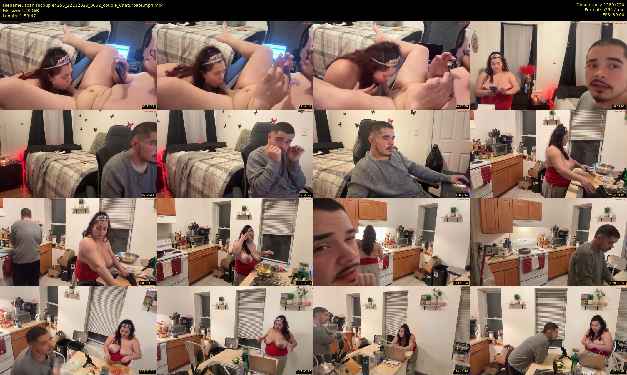 spanishcouple4255 — 114 minute Chaturbate couple cam show recording, 720p, Nov 22, 2025