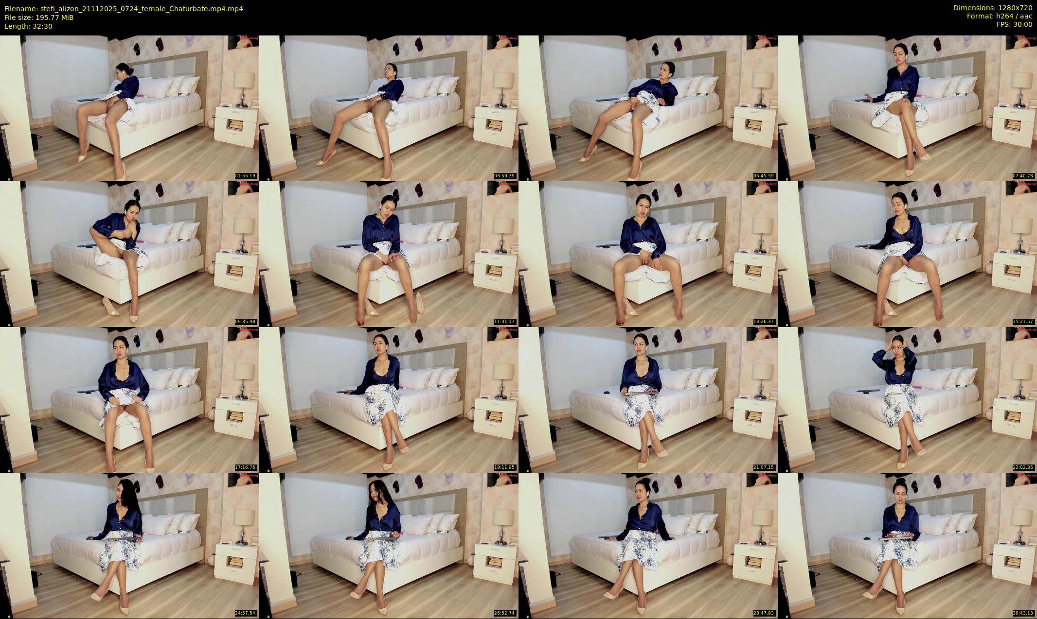 stefi_alizon — 33 minute Chaturbate female cam show recording, 720p, Nov 21, 2025