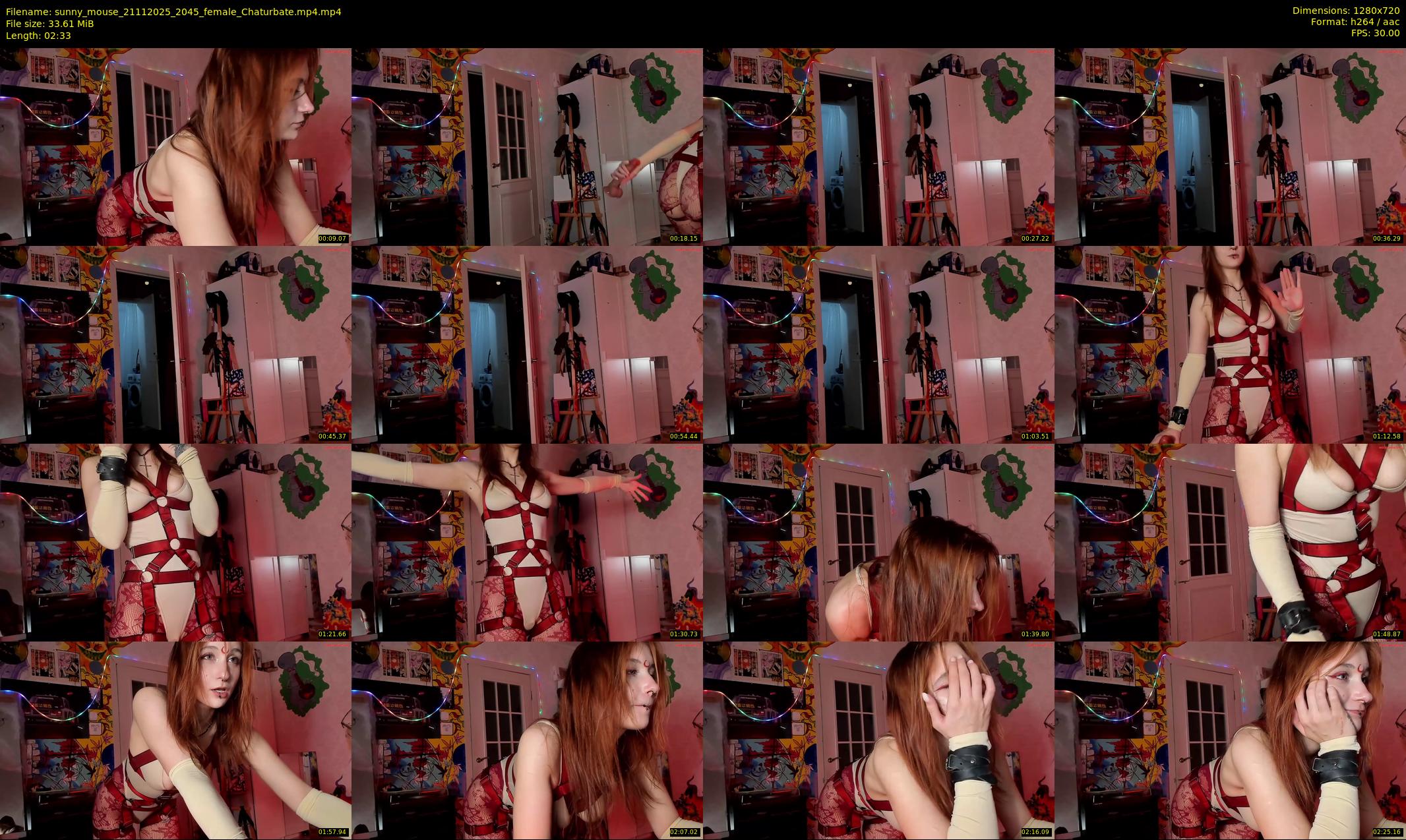 sunny_mouse — 3 minute Chaturbate female cam show recording, 720p, Nov 21, 2025