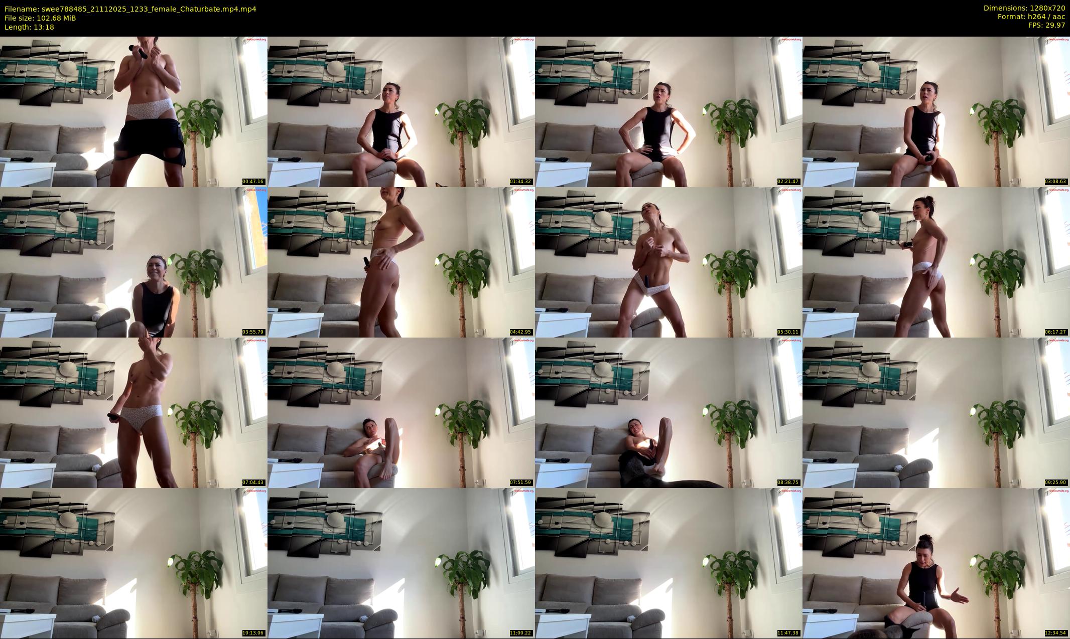 swee788485 — 14 minute Chaturbate female cam show recording, 720p, Nov 21, 2025