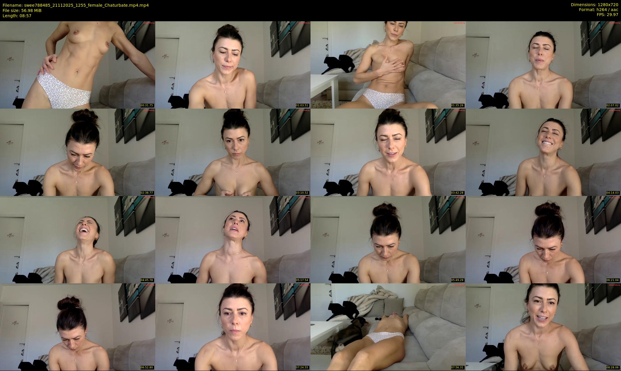 swee788485 — 9 minute Chaturbate female cam show recording, 720p, Nov 21, 2025