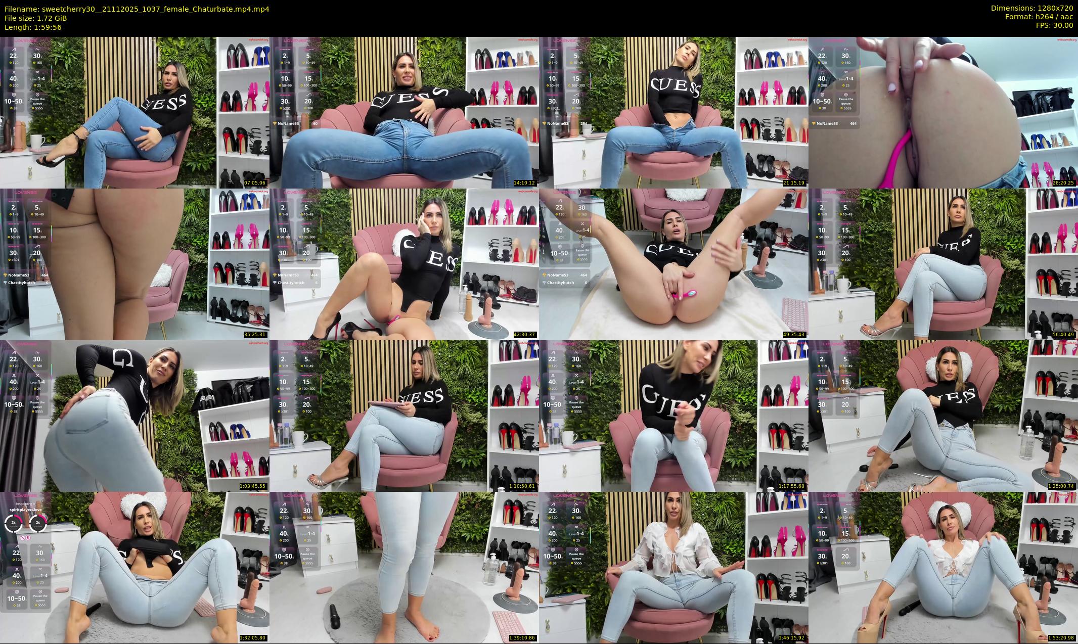 sweetcherry30_ — 120 minute Chaturbate female cam show recording, 720p, Nov 21, 2025