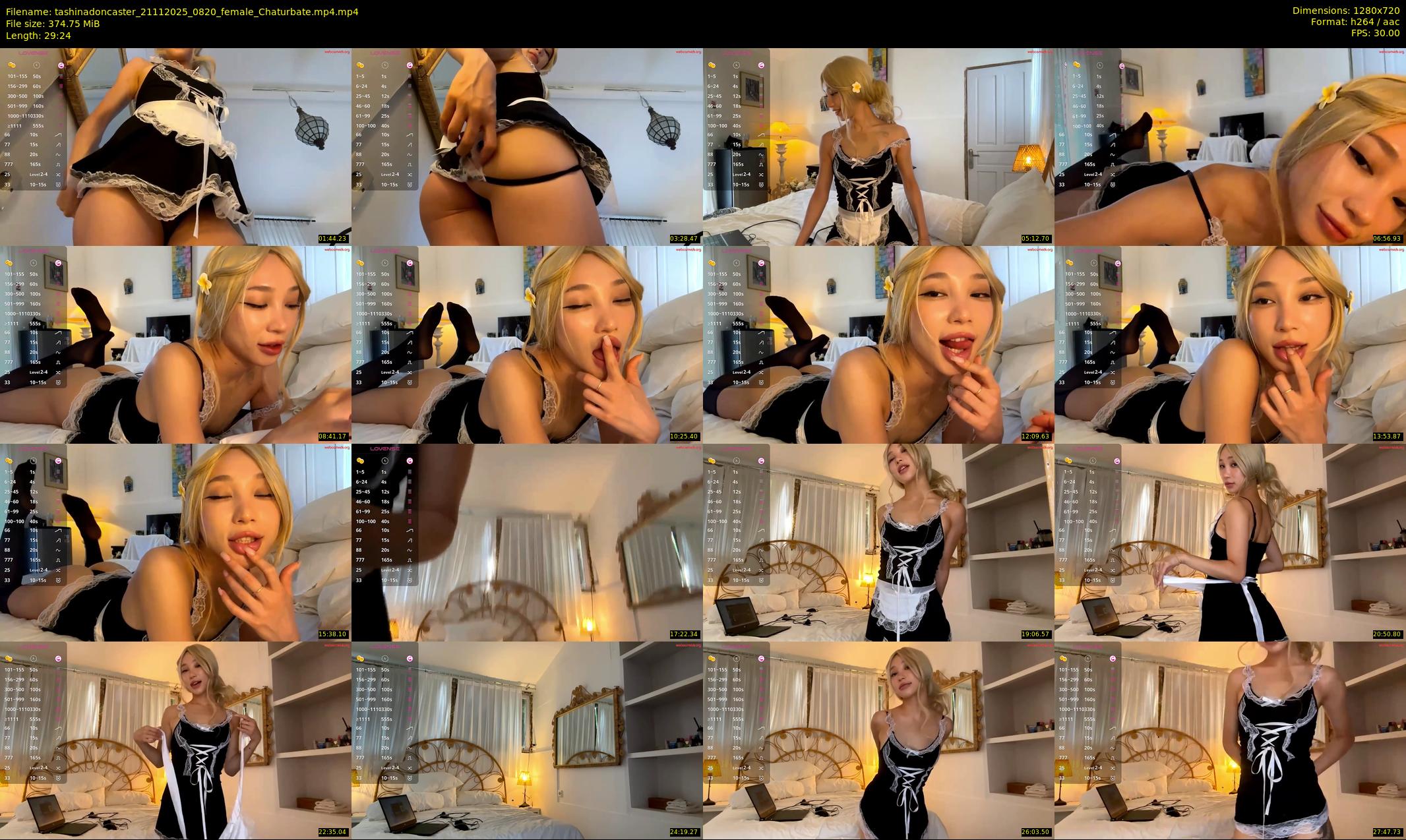 tashinadoncaster — 30 minute Chaturbate female cam show recording, 720p, Nov 21, 2025