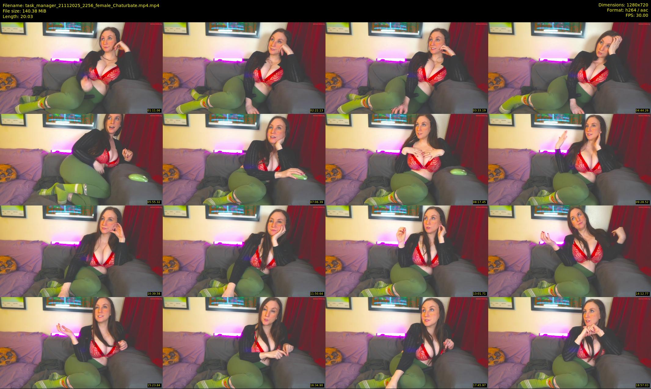 task_manager — 21 minute Chaturbate couple cam show recording, 720p, Nov 21, 2025