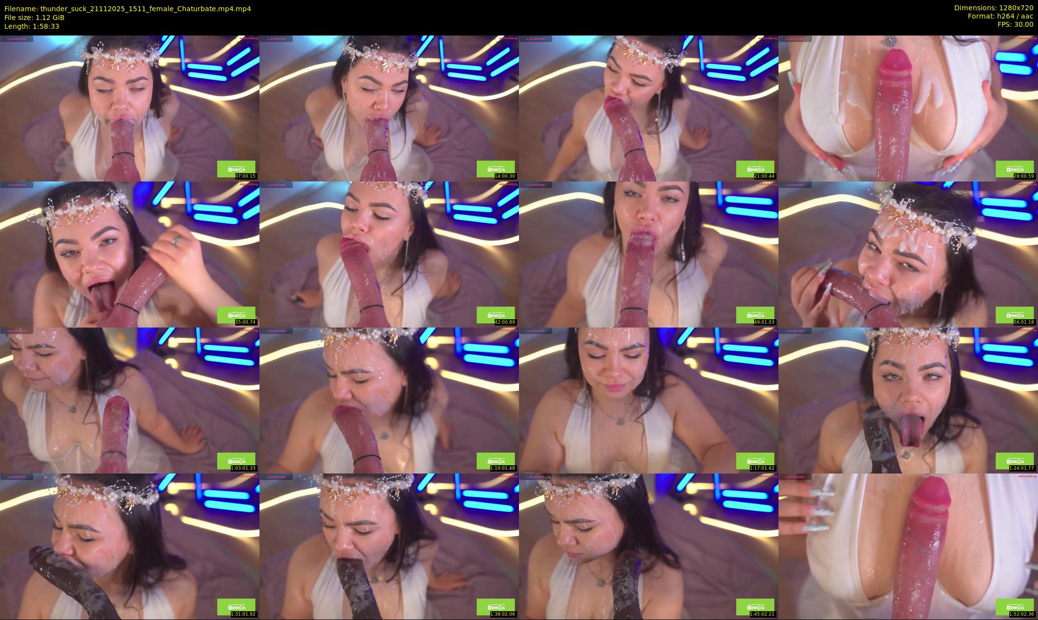 thunder_suck — 119 minute Chaturbate female cam show recording, 720p, Nov 21, 2025