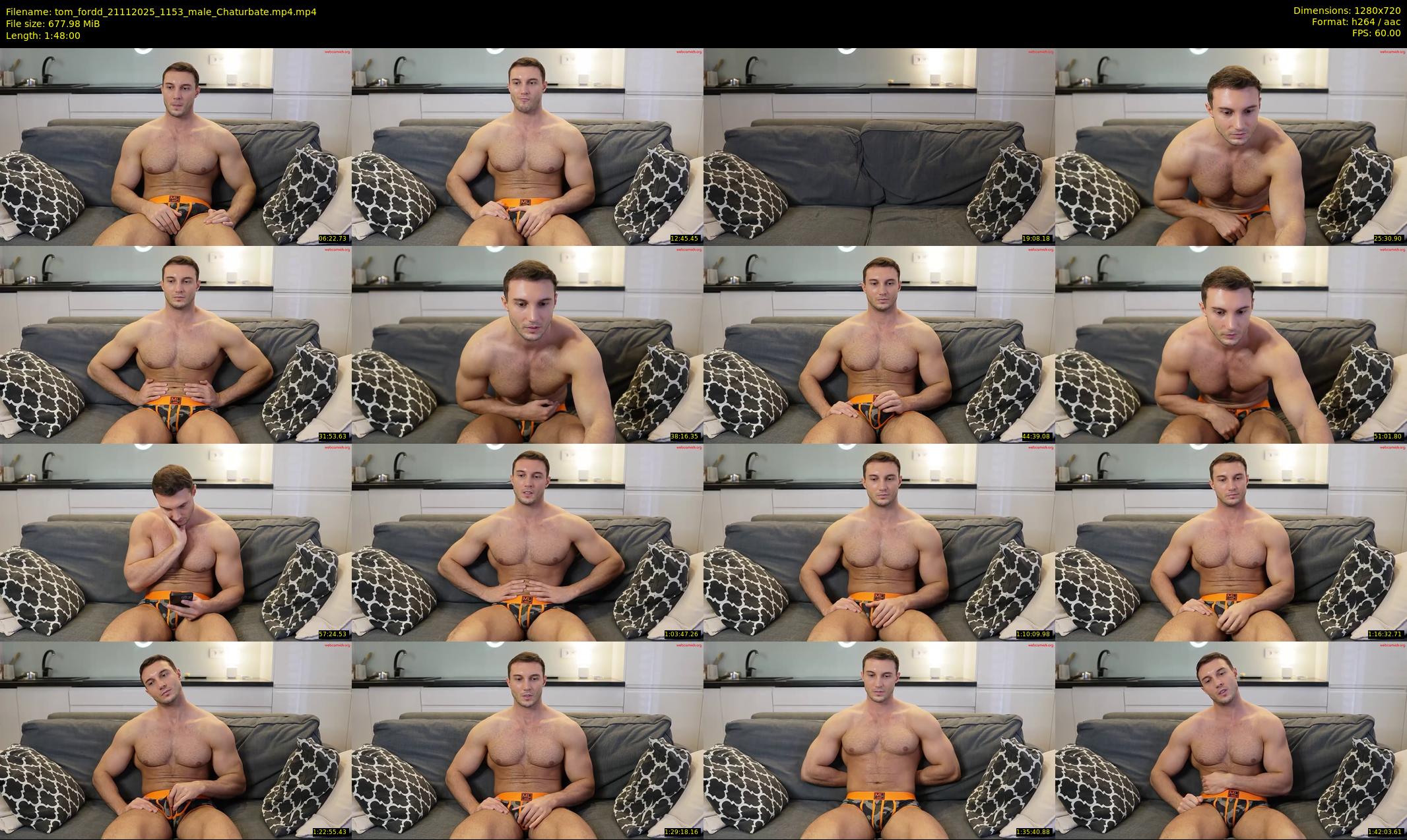 tom_fordd — 108 minute Chaturbate male cam show recording, 720p, Nov 21, 2025