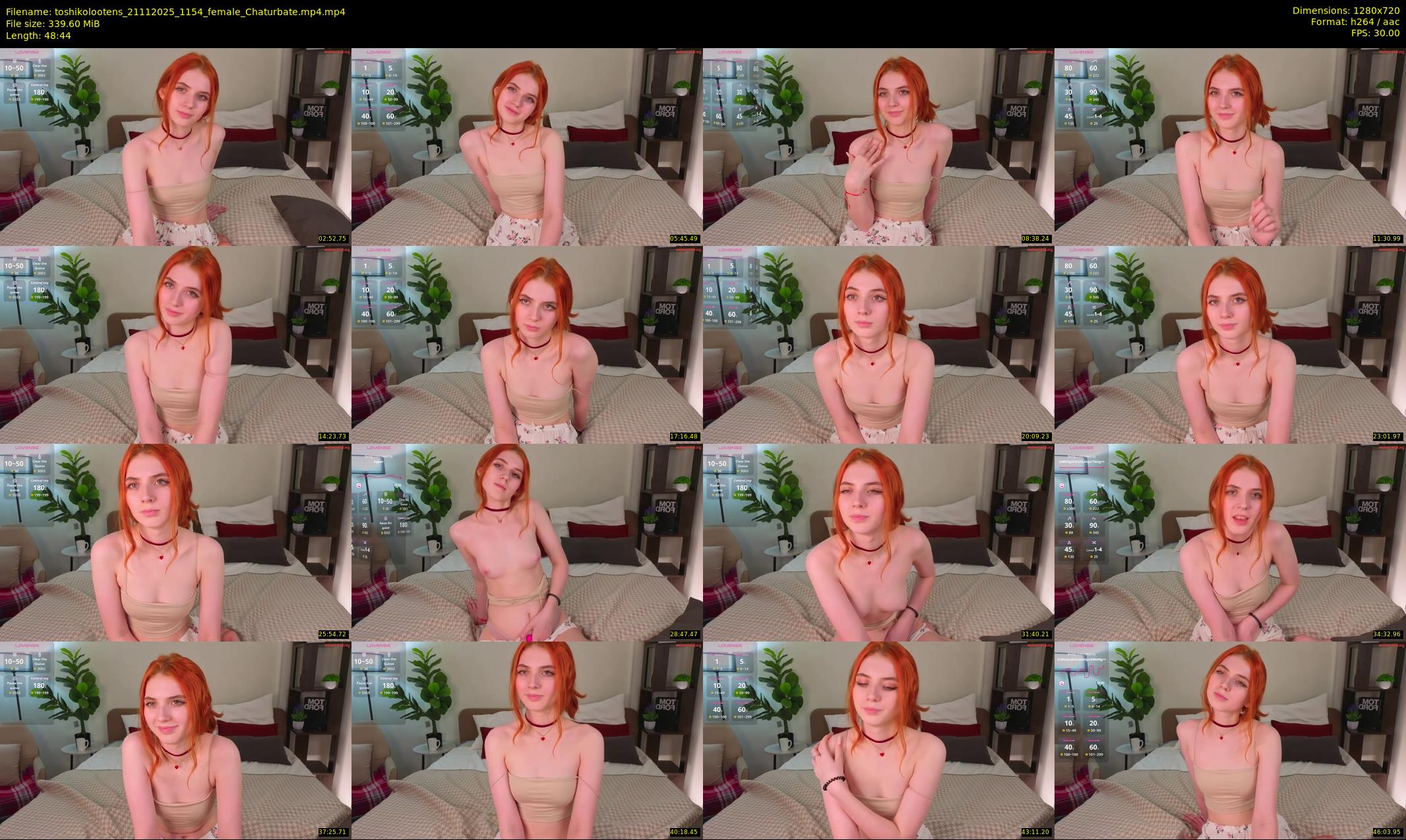 toshikolootens — 49 minute Chaturbate female cam show recording, 720p, Nov 21, 2025