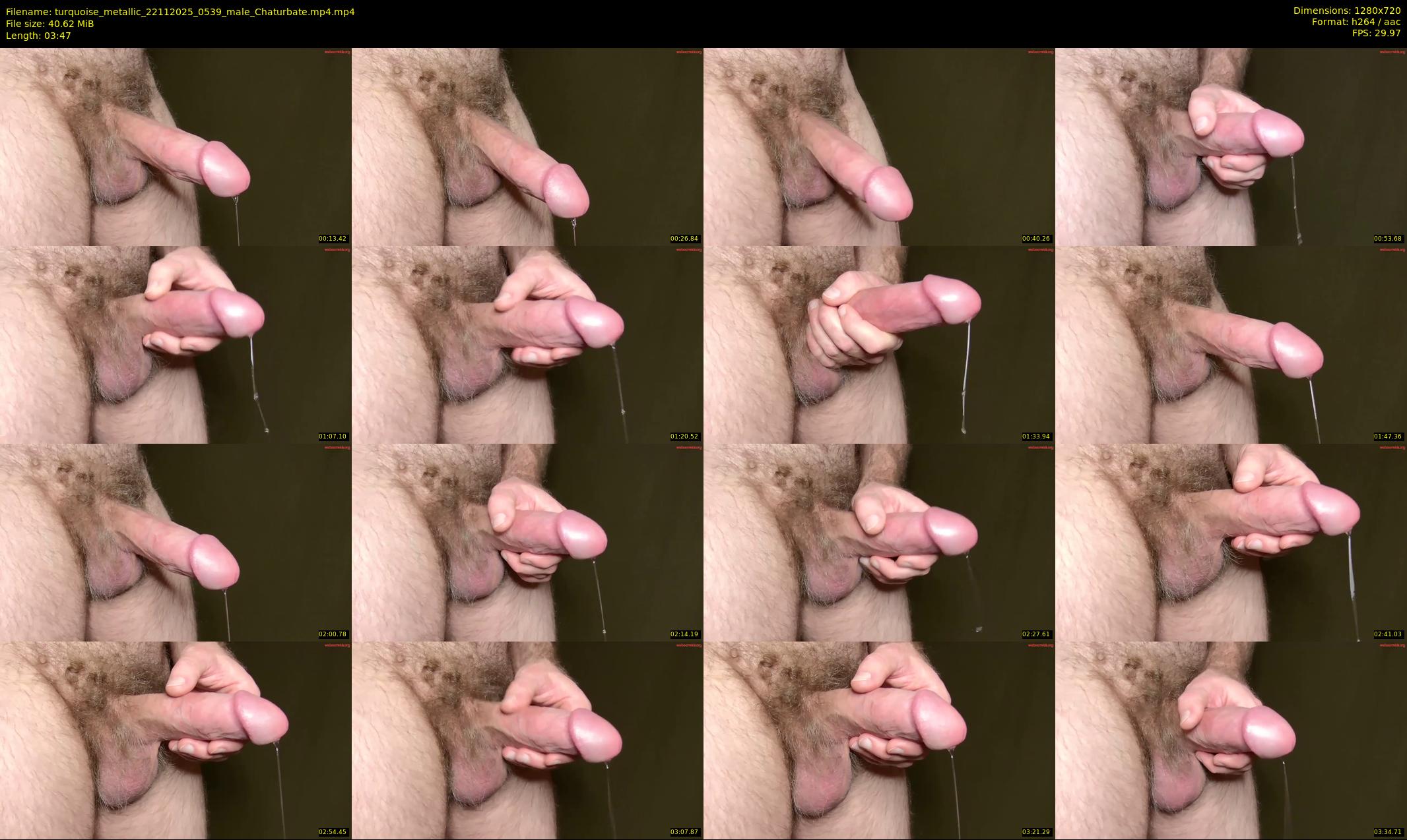 turquoise_metallic — 4 minute Chaturbate male cam show recording, 720p, Nov 22, 2025