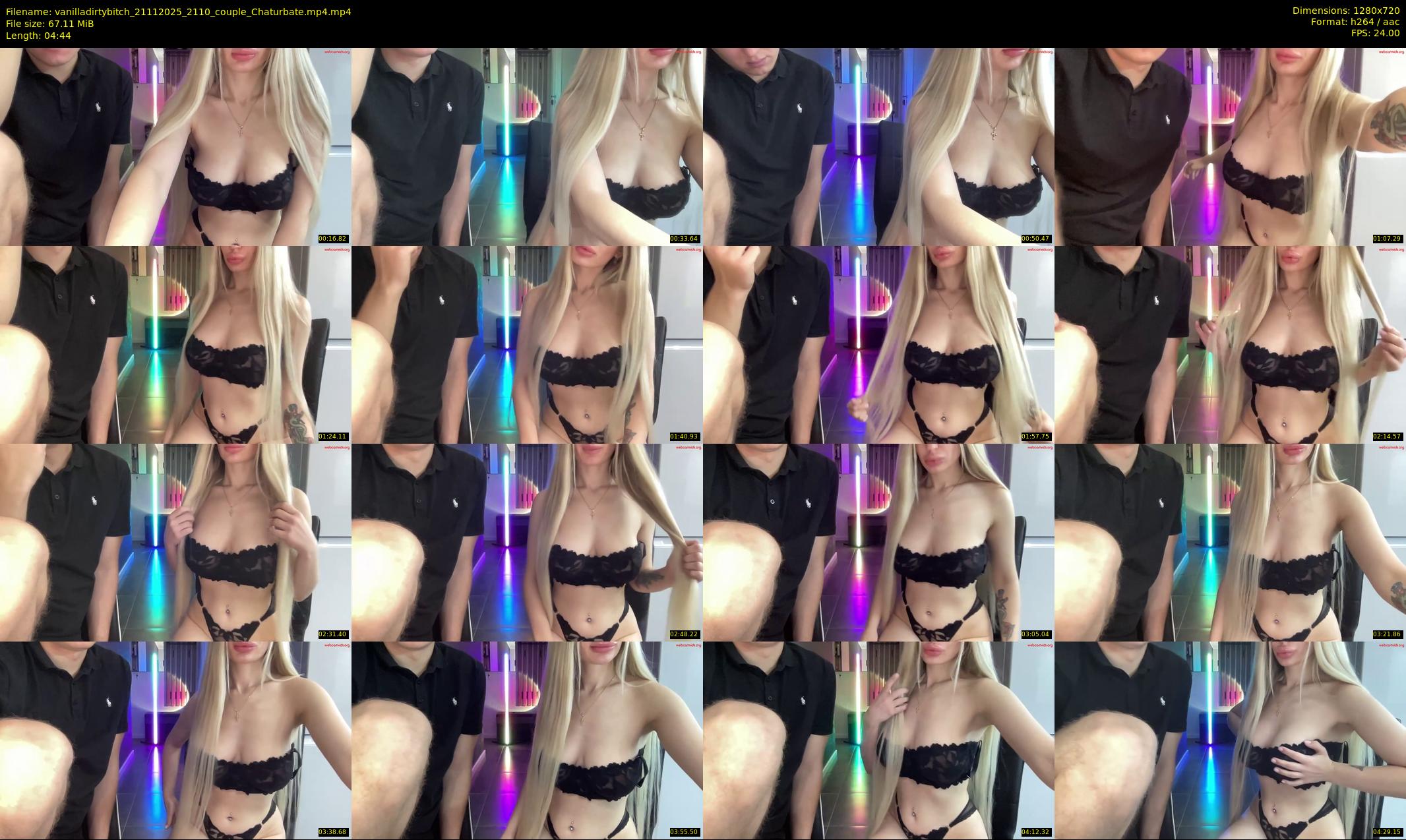 vanilladirtybitch — 5 minute Chaturbate couple cam show recording, 720p, Nov 21, 2025