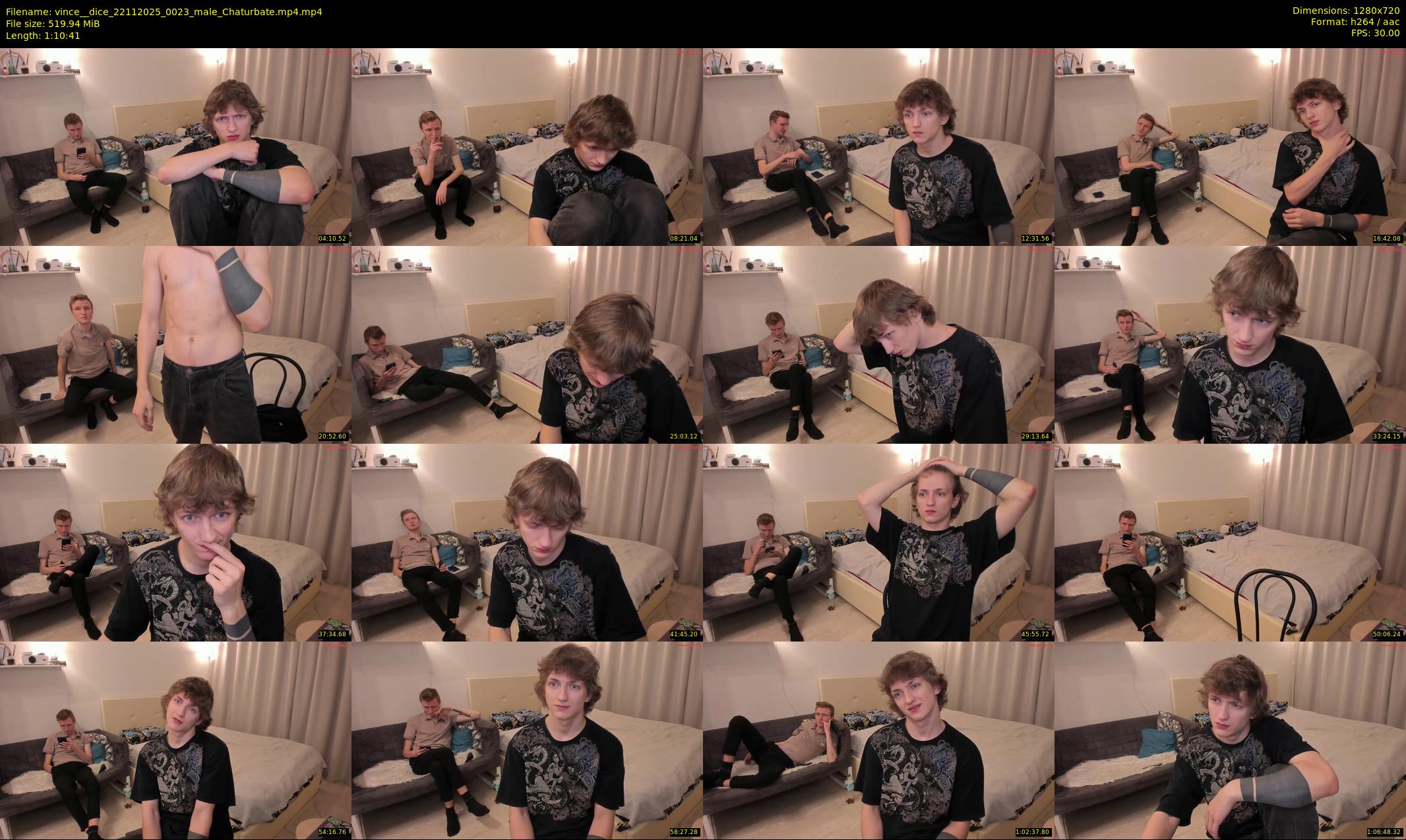 vince__dice — 71 minute Chaturbate male cam show recording, 720p, Nov 22, 2025