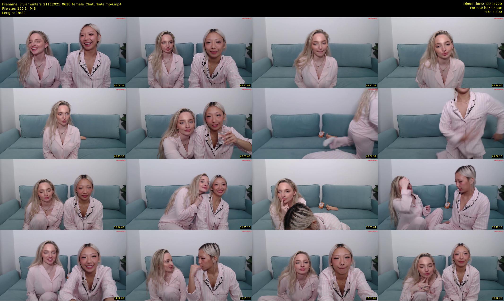 vivianwinters — 20 minute Chaturbate female cam show recording, 720p, Nov 21, 2025