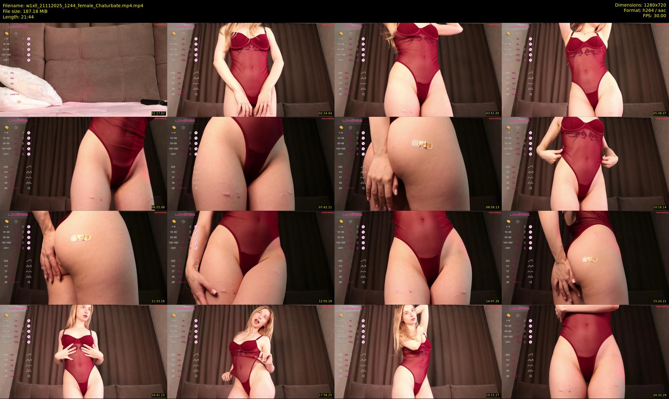 w1xll — 22 minute Chaturbate female cam show recording, 720p, Nov 21, 2025
