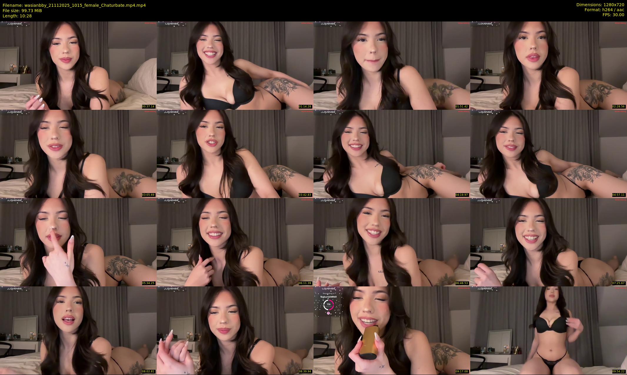 wasianbby — 11 minute Chaturbate female cam show recording, 720p, Nov 21, 2025