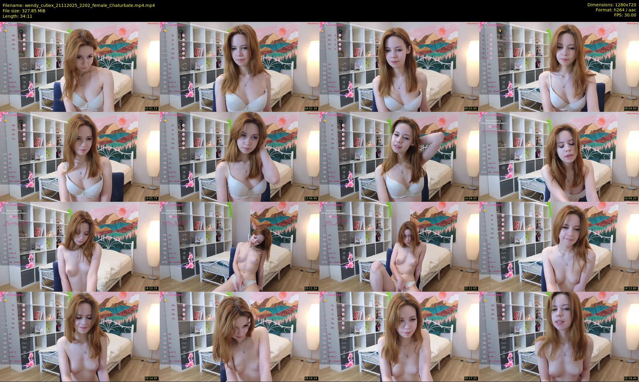 wendy_cutiex — 35 minute Chaturbate female cam show recording, 720p, Nov 21, 2025