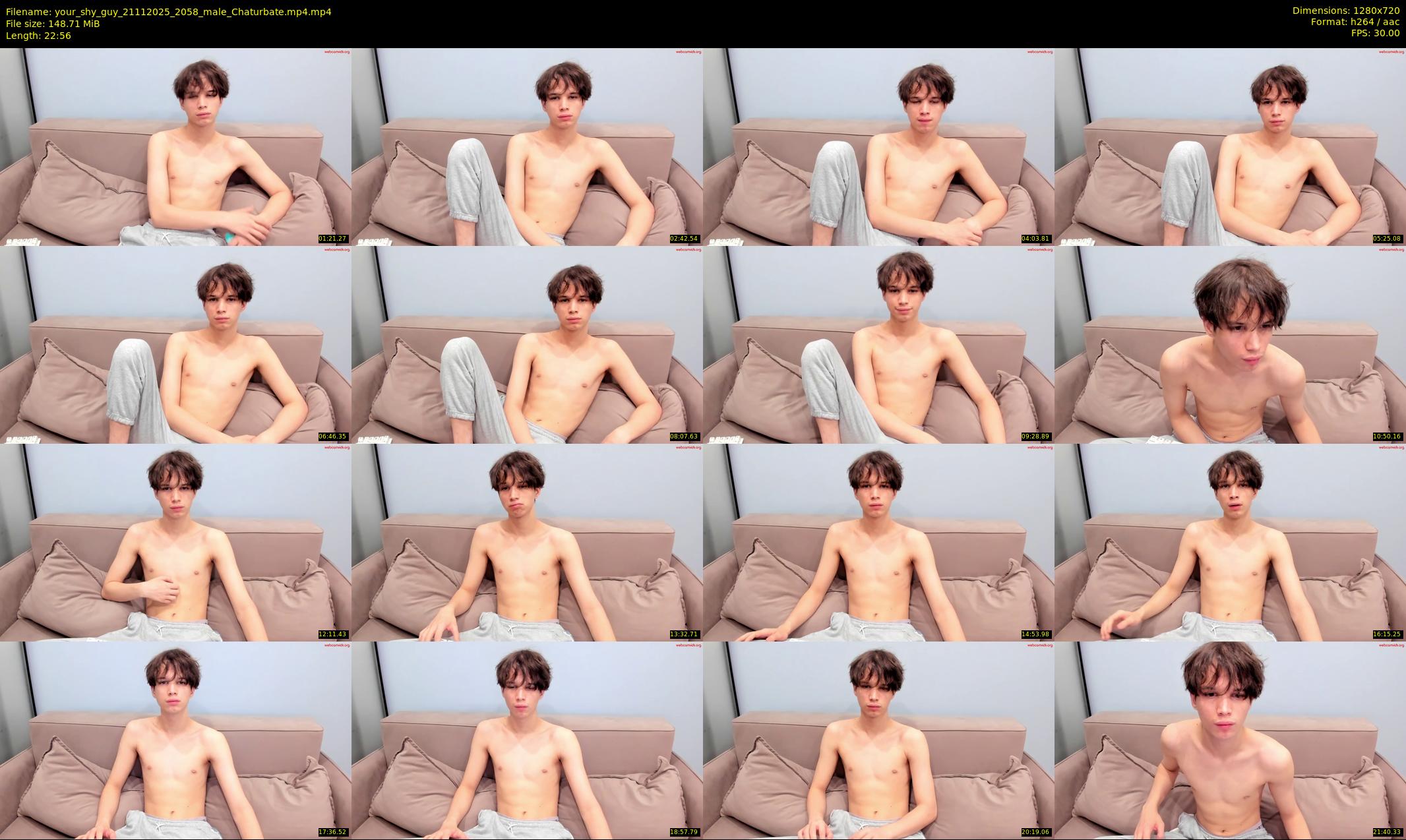 your_shy_guy — 23 minute Chaturbate male cam show recording, 720p, Nov 21, 2025