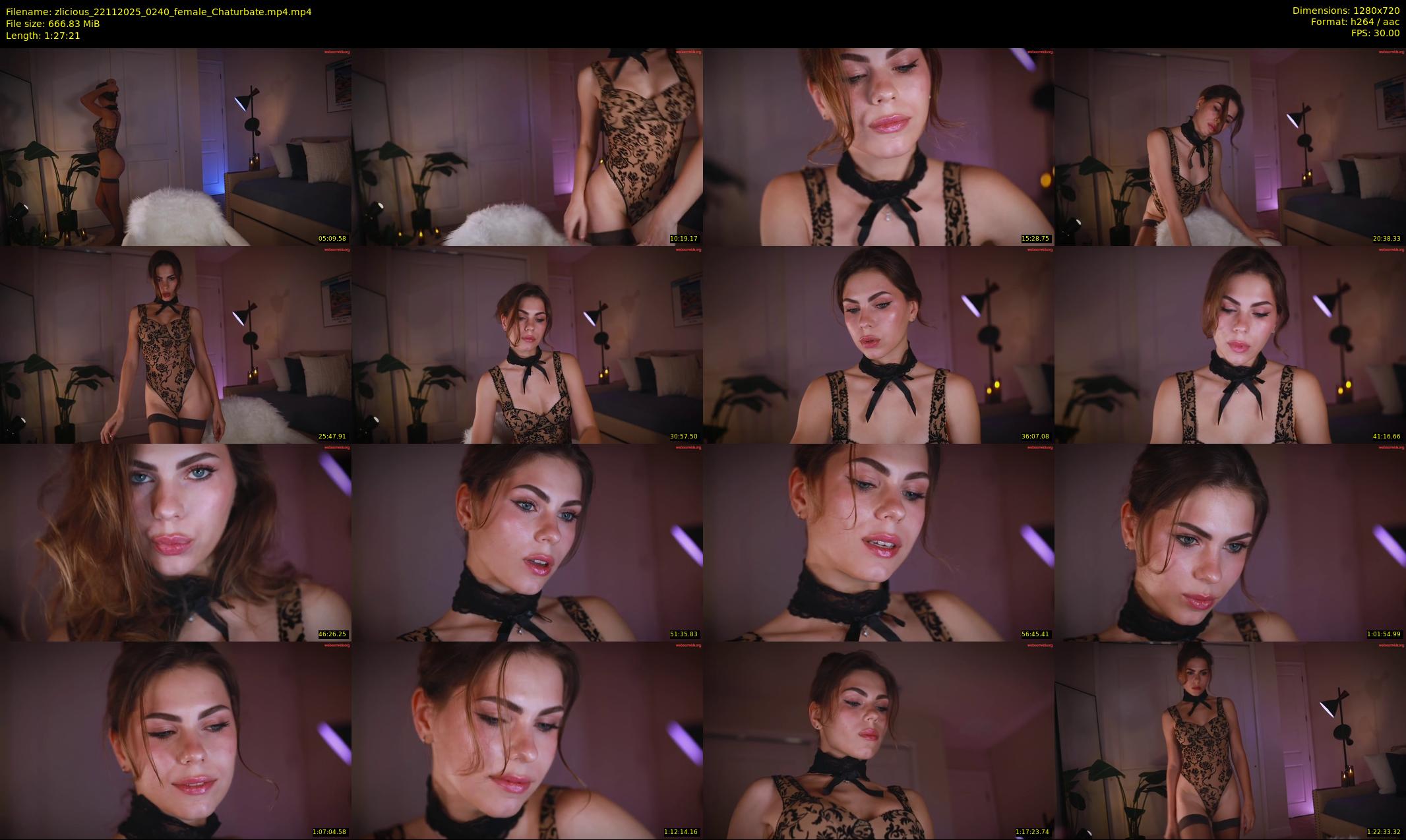zlicious — 88 minute Chaturbate female cam show recording, 720p, Nov 22, 2025