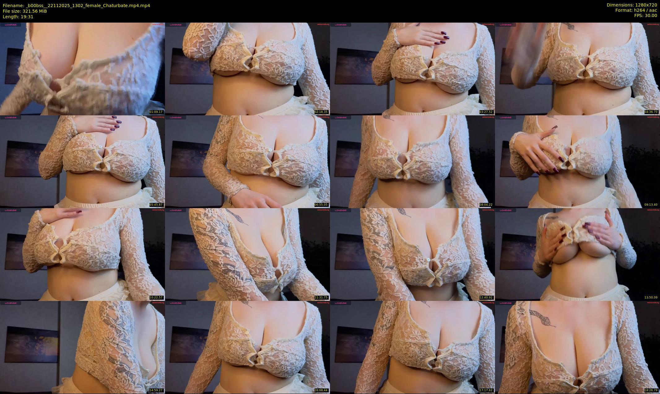 _b00bss_ — 20 minute Chaturbate female cam show recording, 720p, Nov 22, 2025