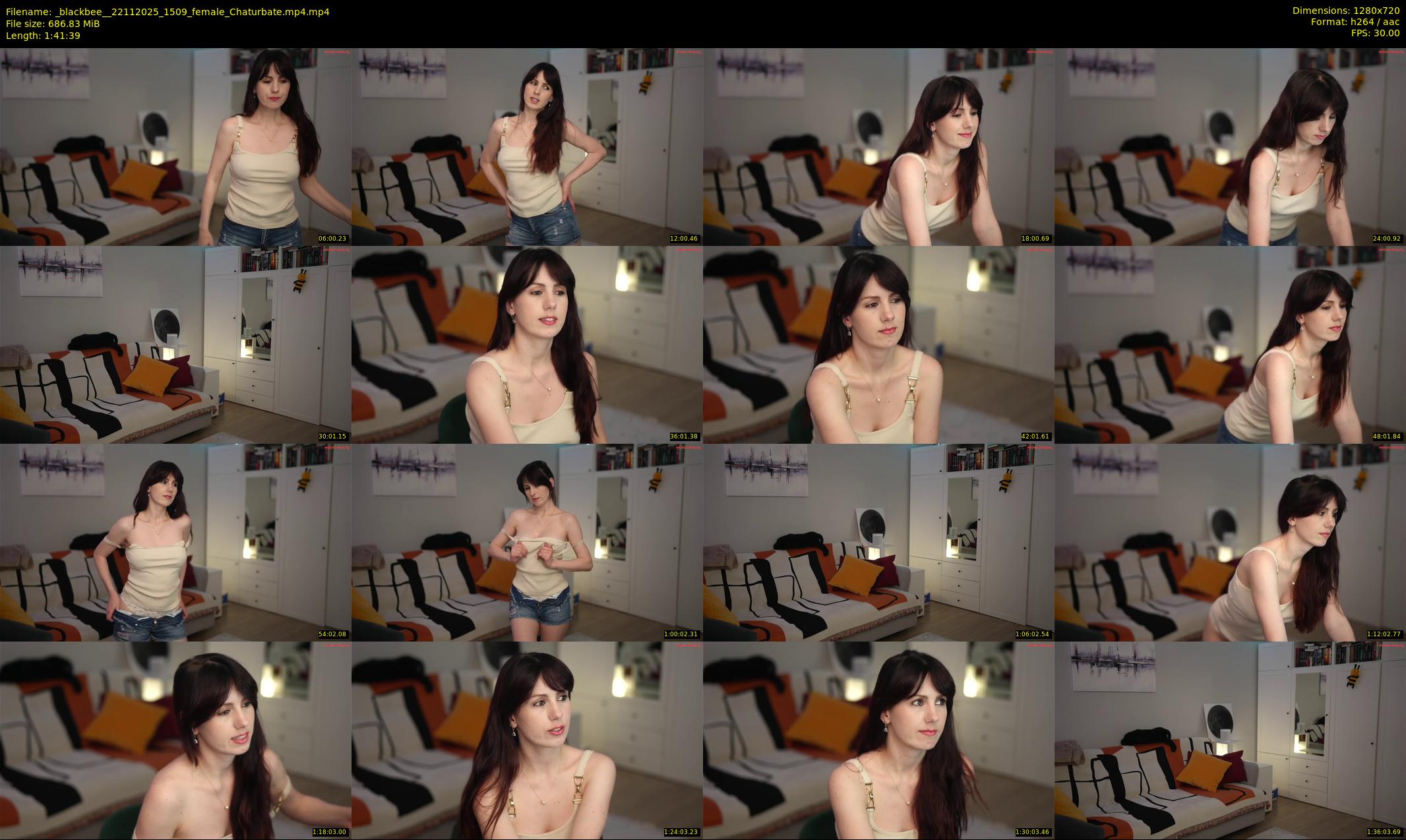 _blackbee_ — 102 minute Chaturbate female cam show recording, 720p, Nov 22, 2025