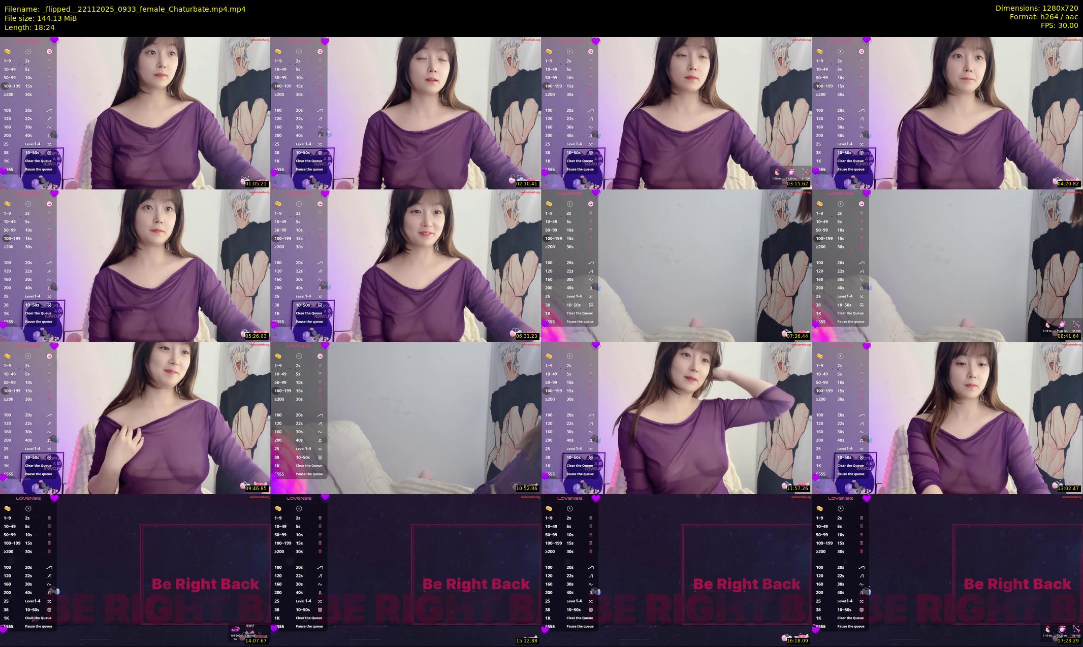 _flipped_ — 19 minute Chaturbate female cam show recording, 720p, Nov 22, 2025
