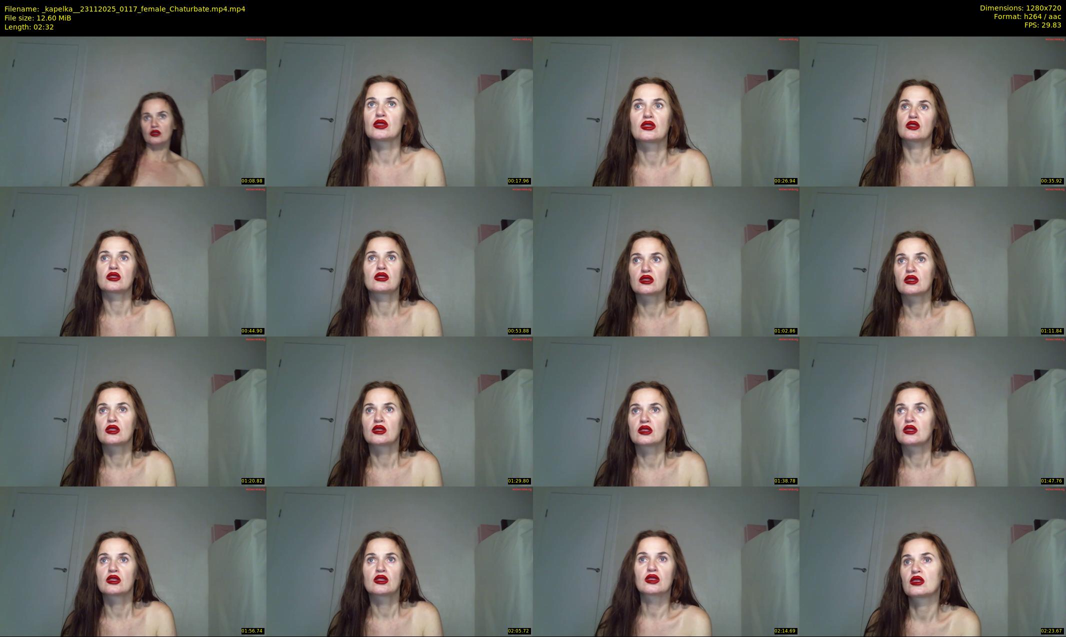 _kapelka_ — 3 minute Chaturbate female cam show recording, 720p, Nov 23, 2025