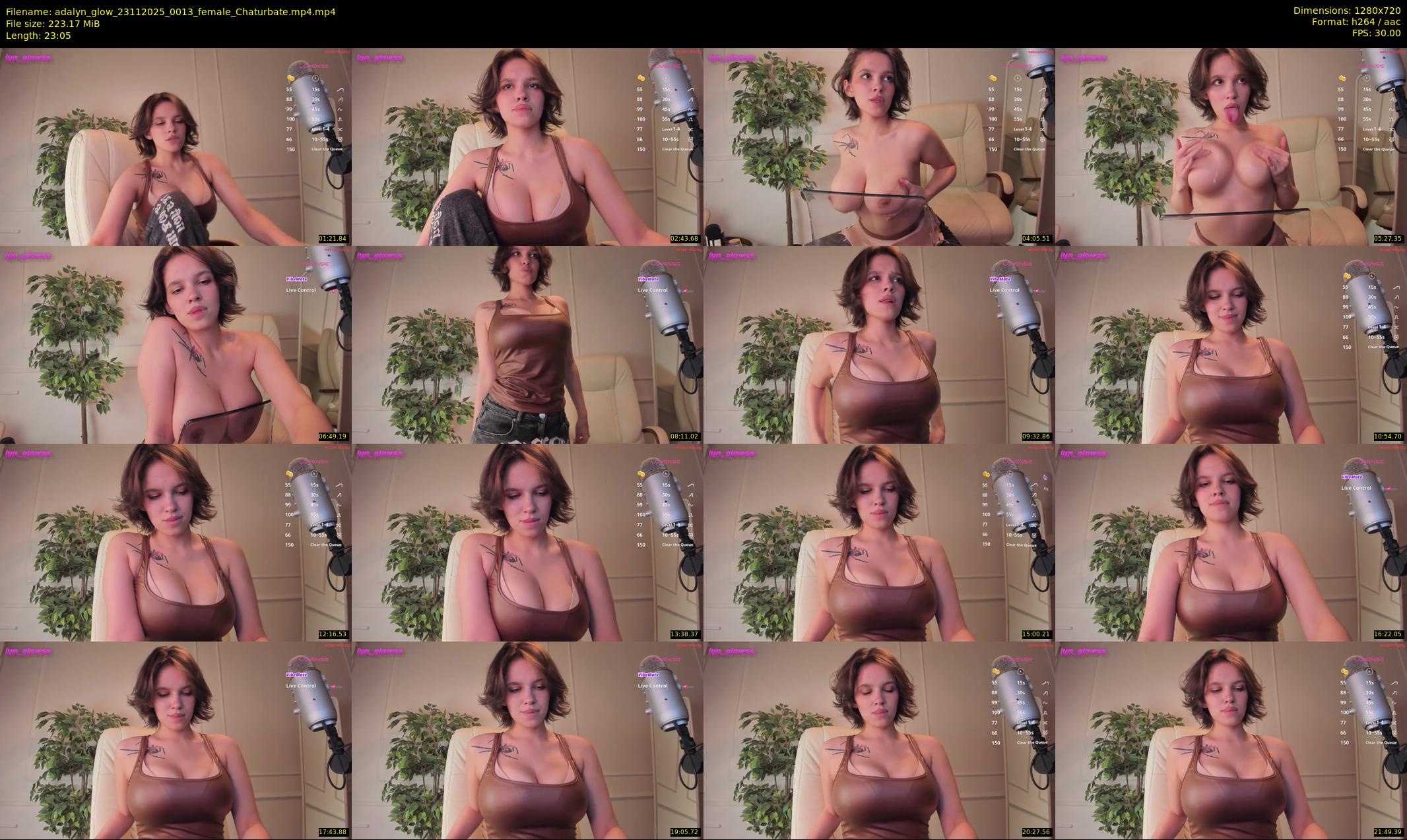 adalyn_glow — 24 minute Chaturbate female cam show recording, 720p, Nov 23, 2025