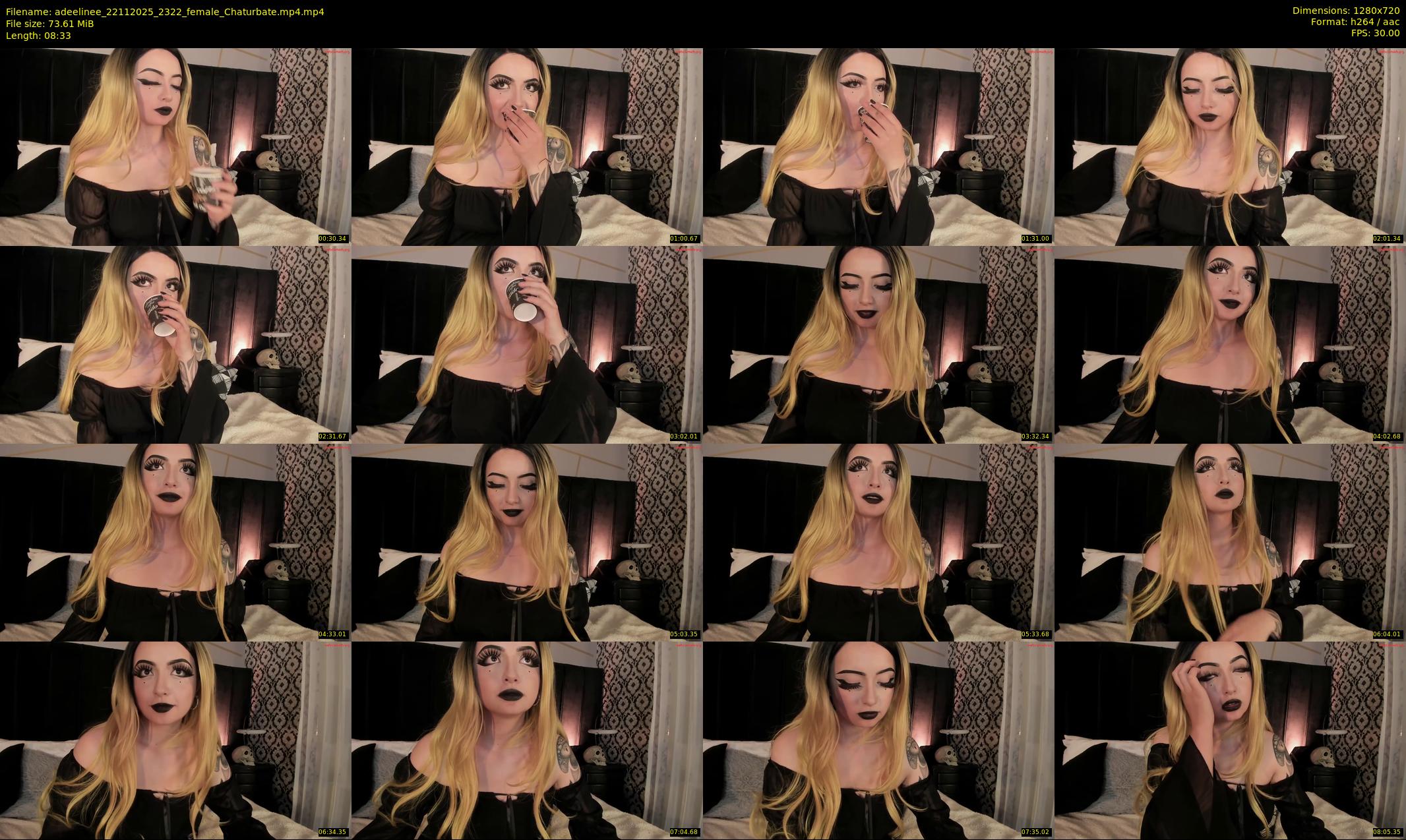 adeelinee — 9 minute Chaturbate female cam show recording, 720p, Nov 22, 2025