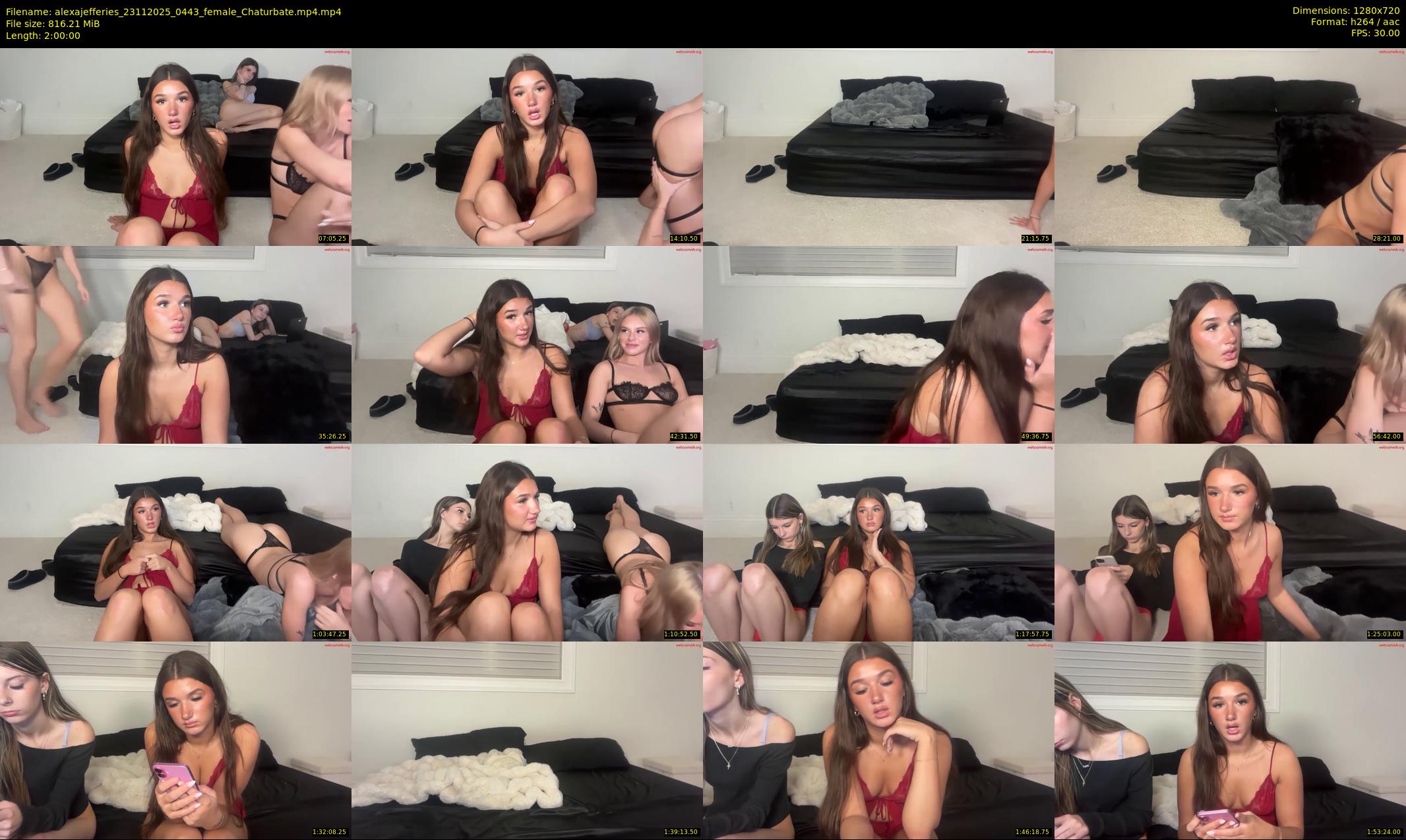 alexajefferies — 120 minute Chaturbate female cam show recording, 720p, Nov 23, 2025