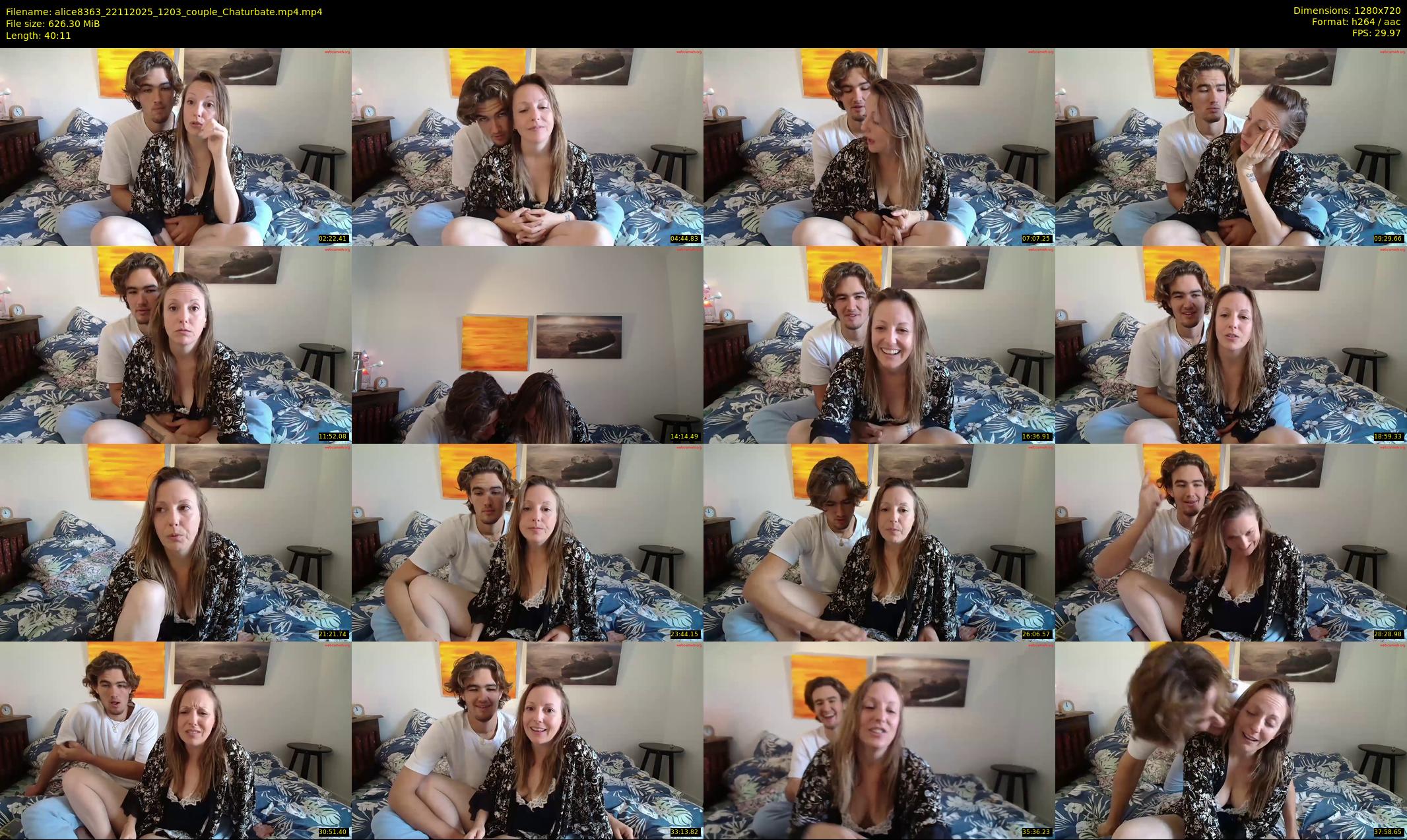 alice8363 — 41 minute Chaturbate female cam show recording, 720p, Nov 22, 2025