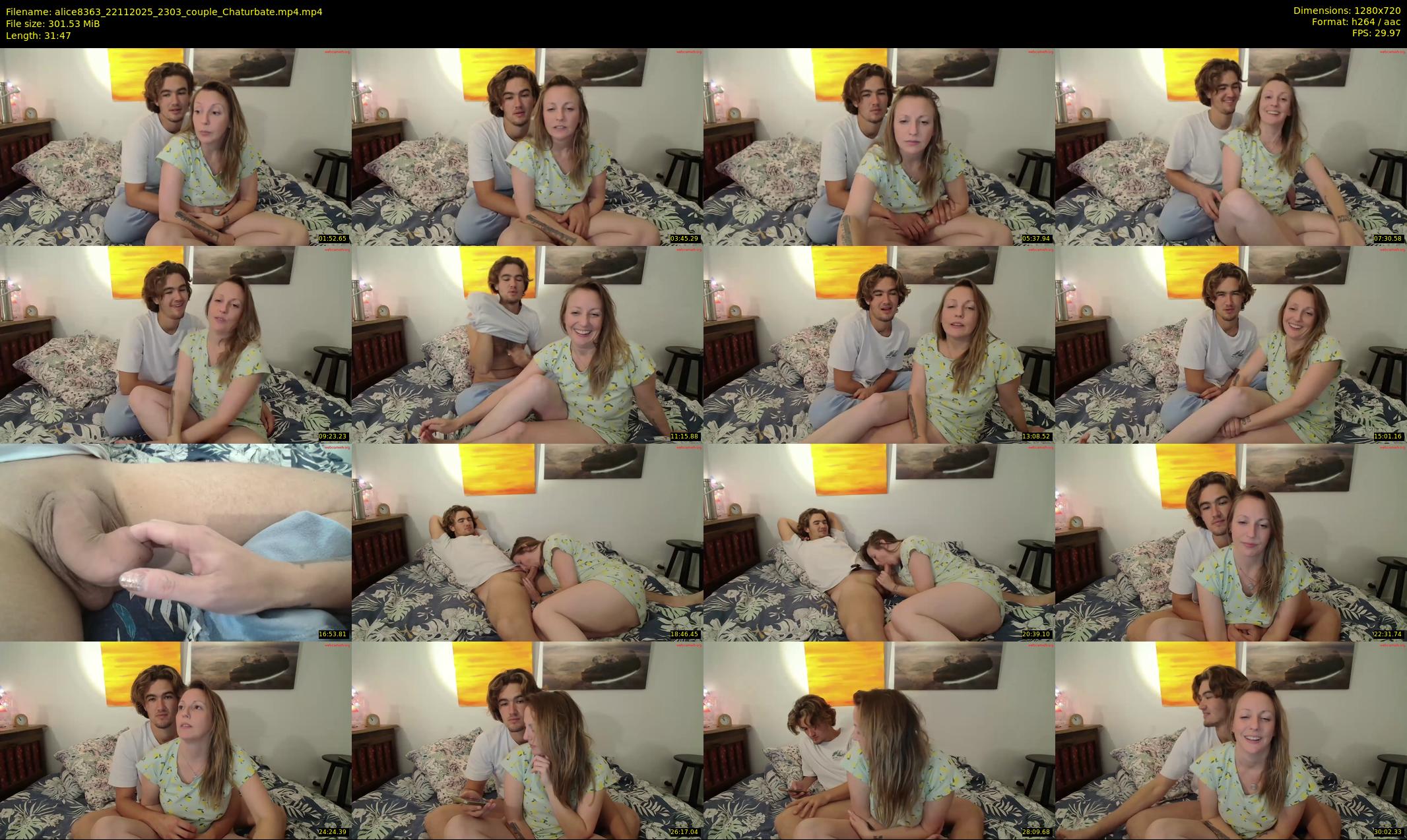 alice8363 — 32 minute Chaturbate female cam show recording, 720p, Nov 22, 2025