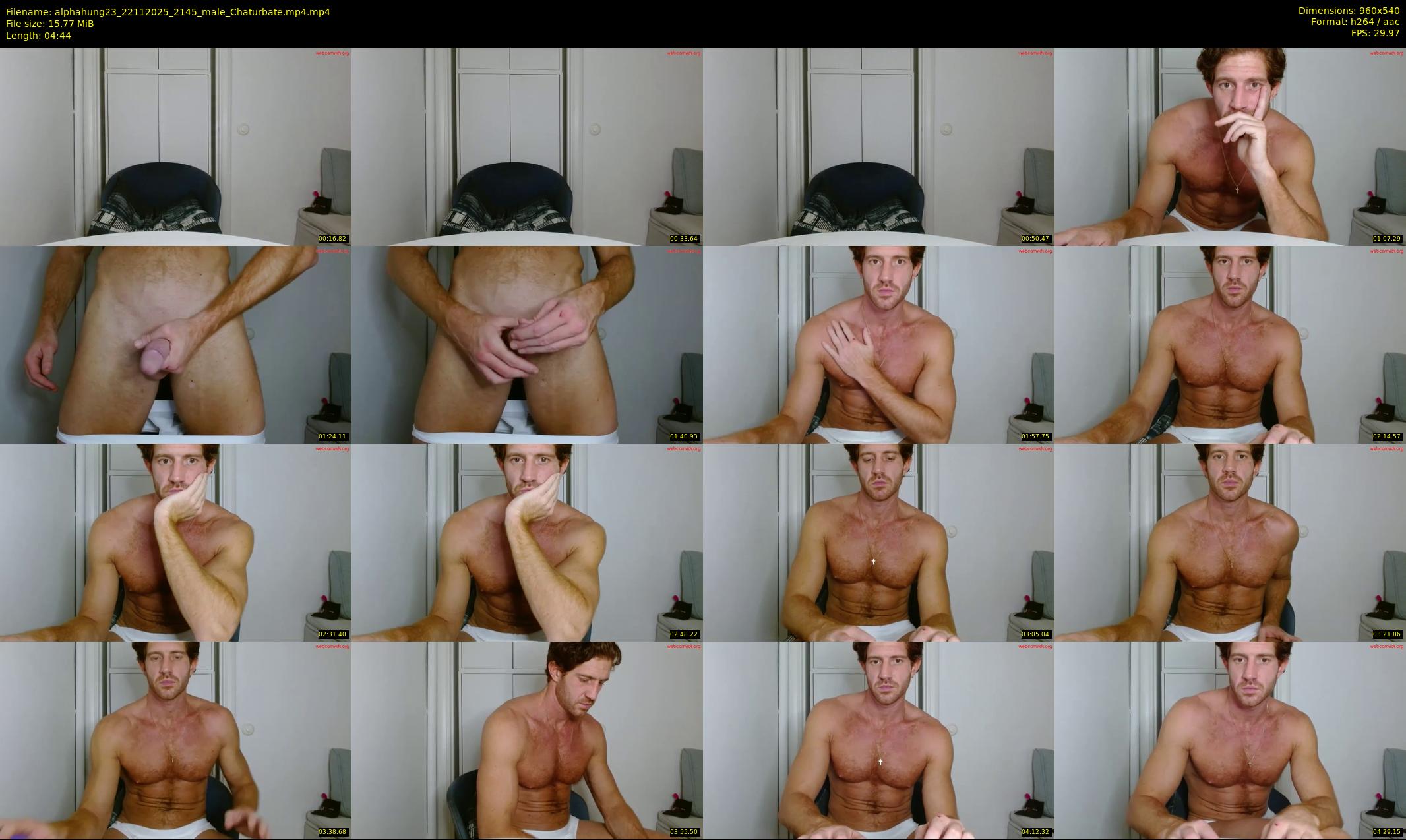 alphahung23 — 5 minute Chaturbate male cam show recording, 480p, Nov 22, 2025