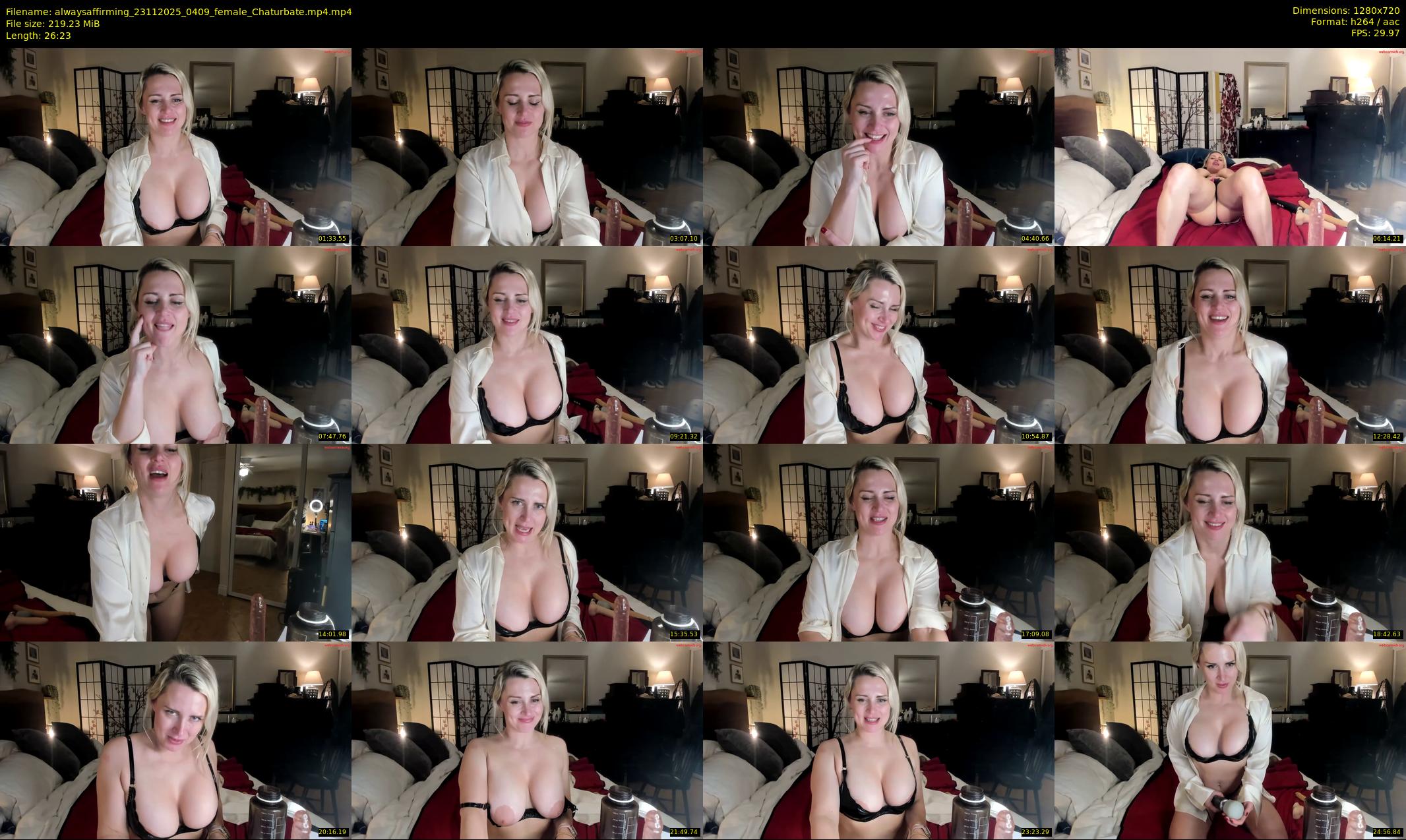 alwaysaffirming — 27 minute Chaturbate couple cam show recording, 720p, Nov 23, 2025