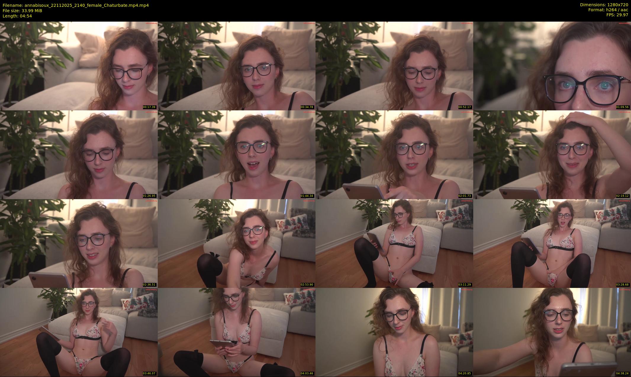 annabisoux — 5 minute Chaturbate female cam show recording, 720p, Nov 22, 2025