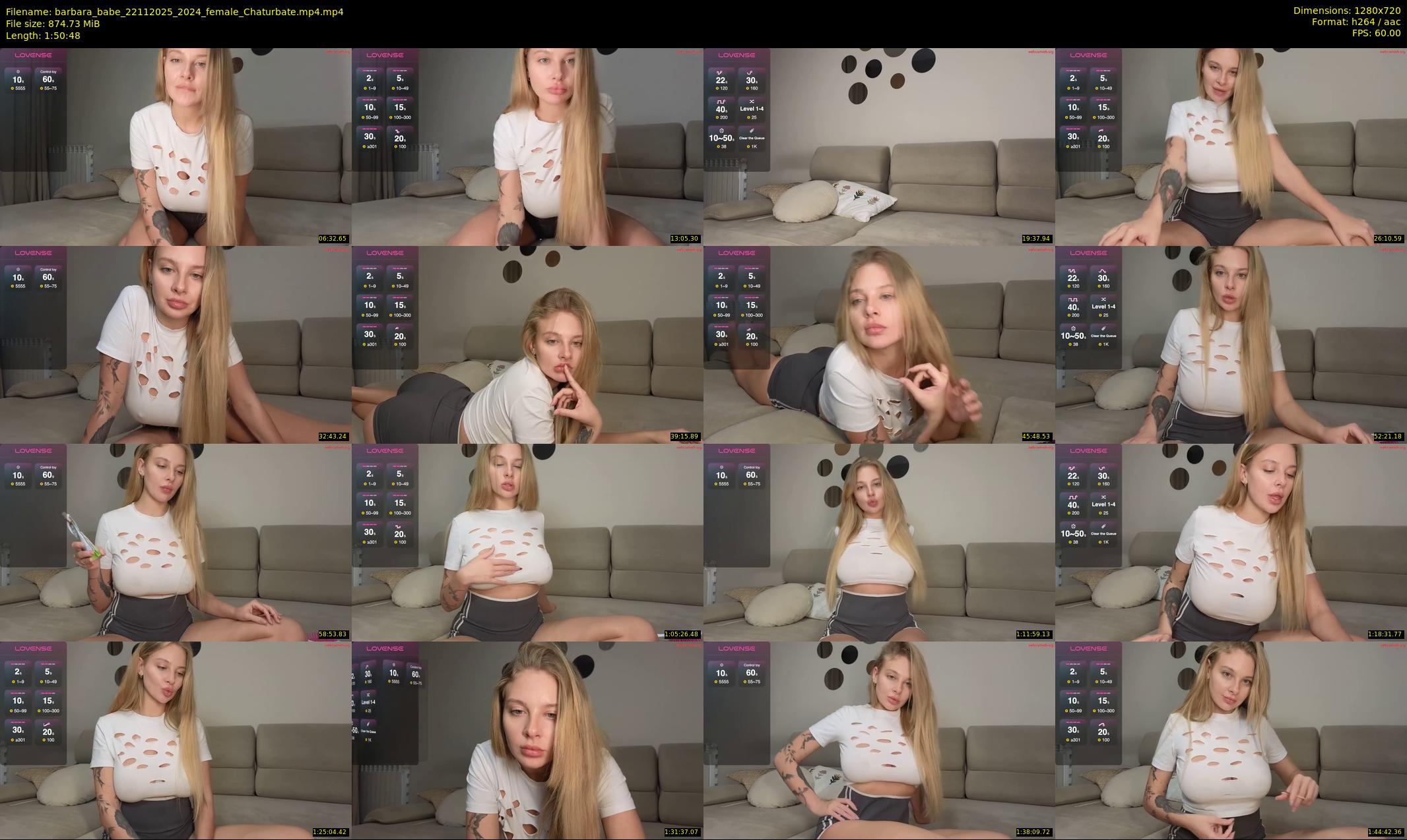 barbara_babe — 111 minute Chaturbate female cam show recording, 720p, Nov 22, 2025