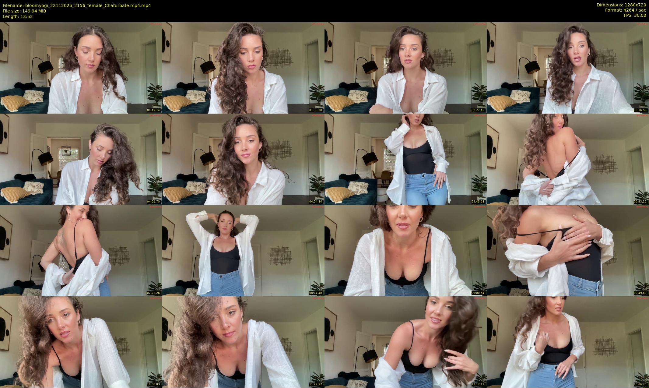 bloomyogi — 14 minute Chaturbate female cam show recording, 720p, Nov 22, 2025