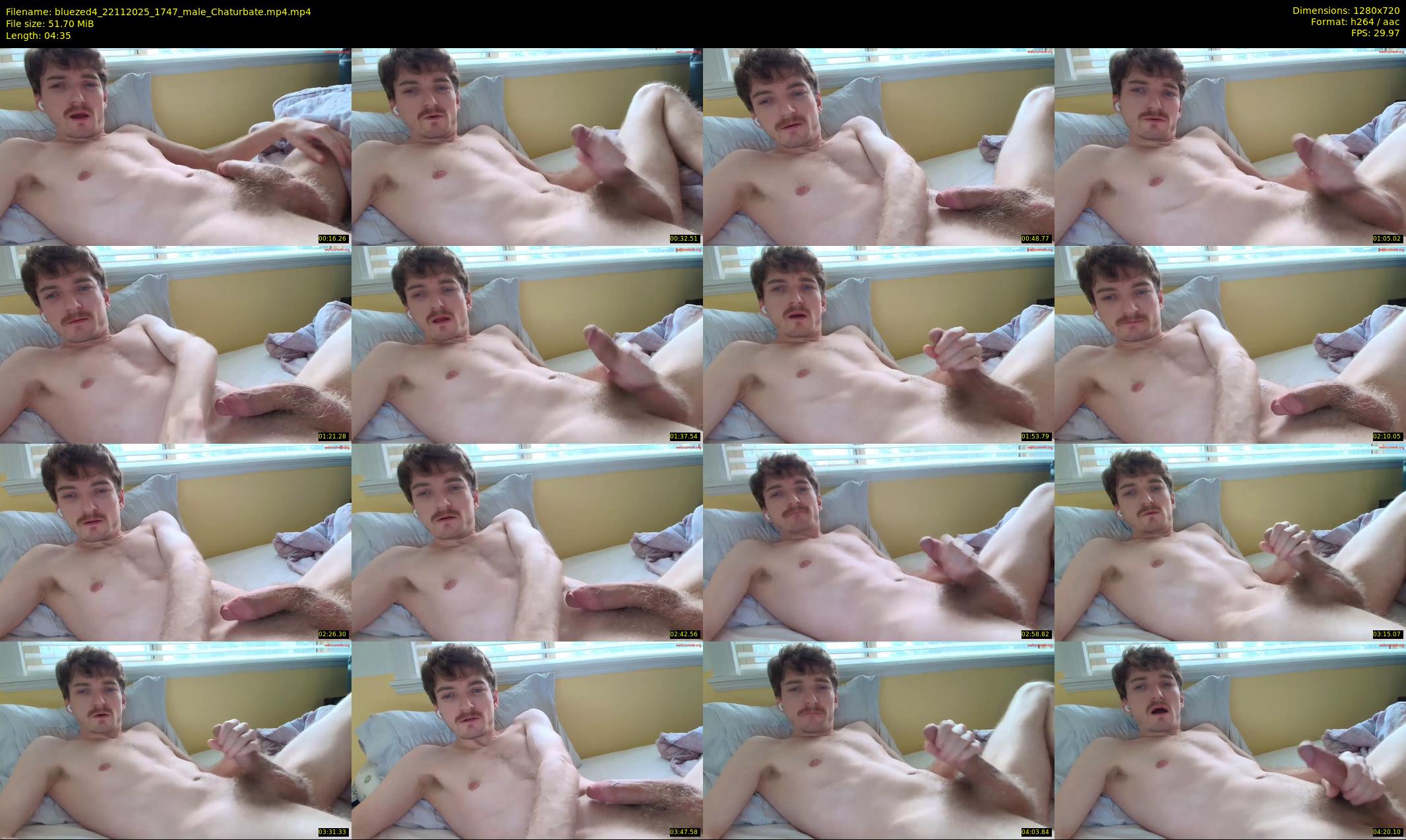 bluezed4 — 5 minute Chaturbate male cam show recording, 720p, Nov 22, 2025