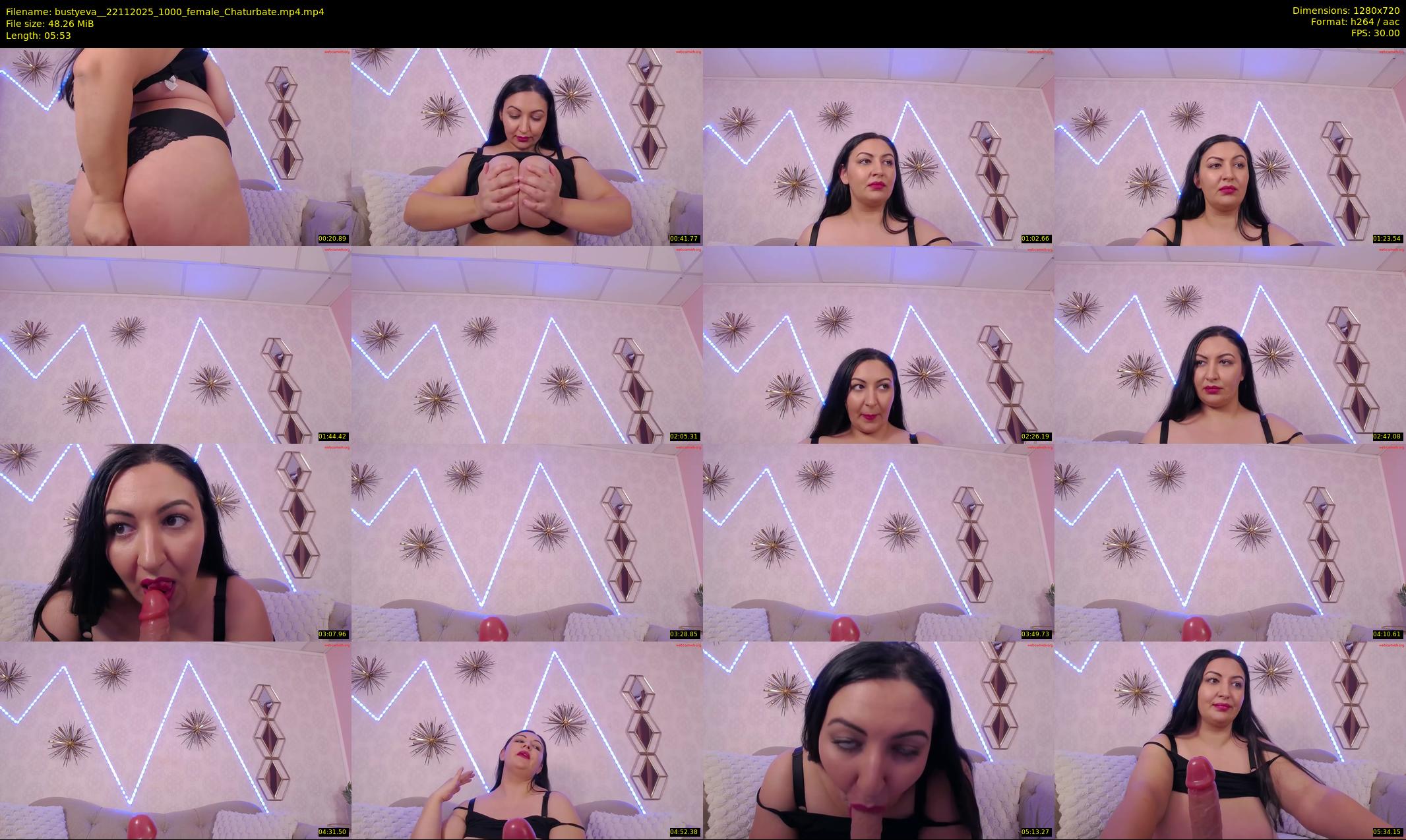 bustyeva_ — 6 minute Chaturbate female cam show recording, 720p, Nov 22, 2025