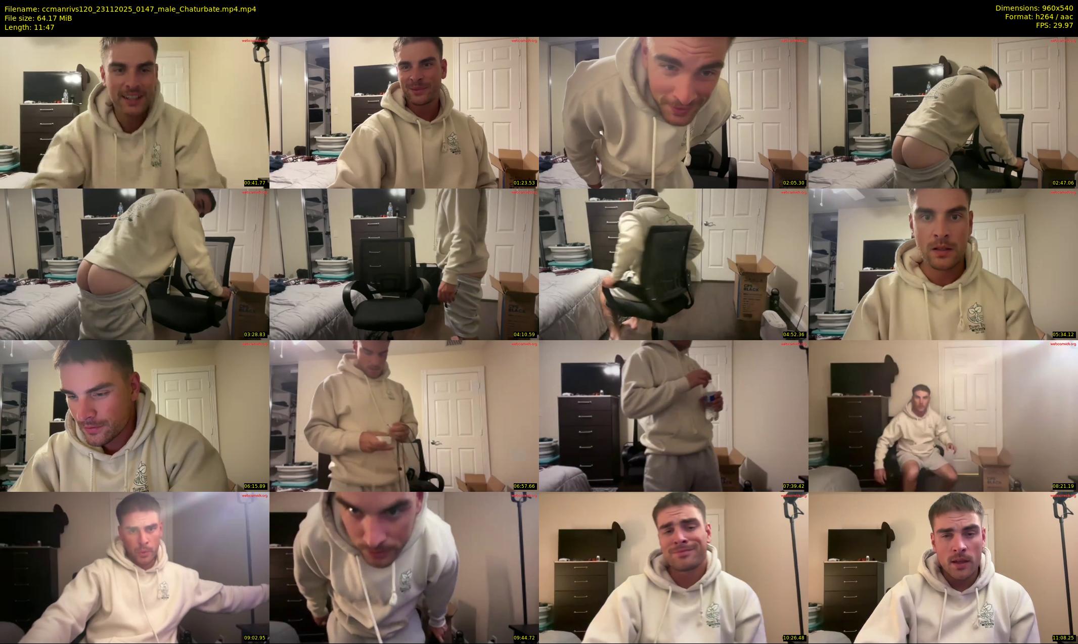 ccmanrivs120 — 12 minute Chaturbate male cam show recording, 480p, Nov 23, 2025