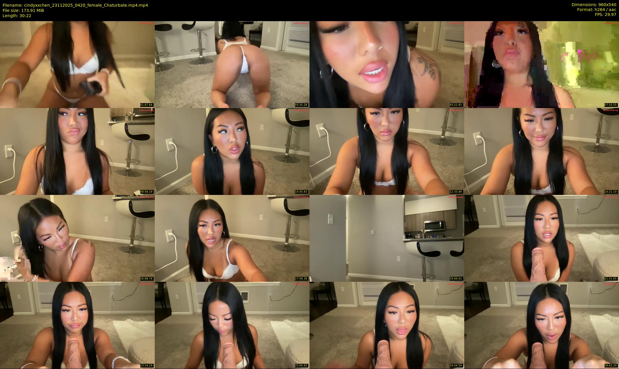 cindyxxchen — 31 minute Chaturbate female cam show recording, 480p, Nov 23, 2025